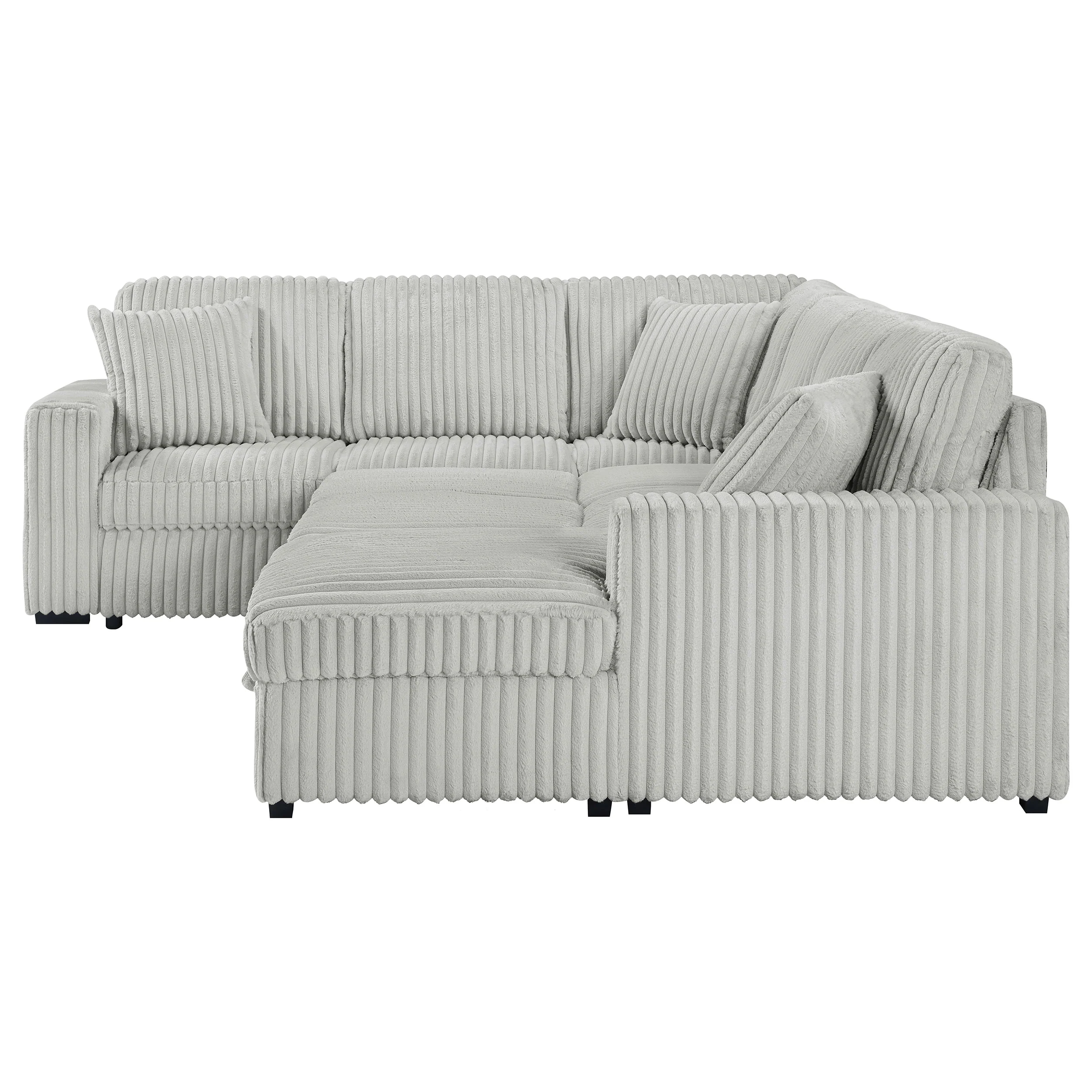 Devonshire Pull-Out Sleeper Sectional Sofa - Image 31