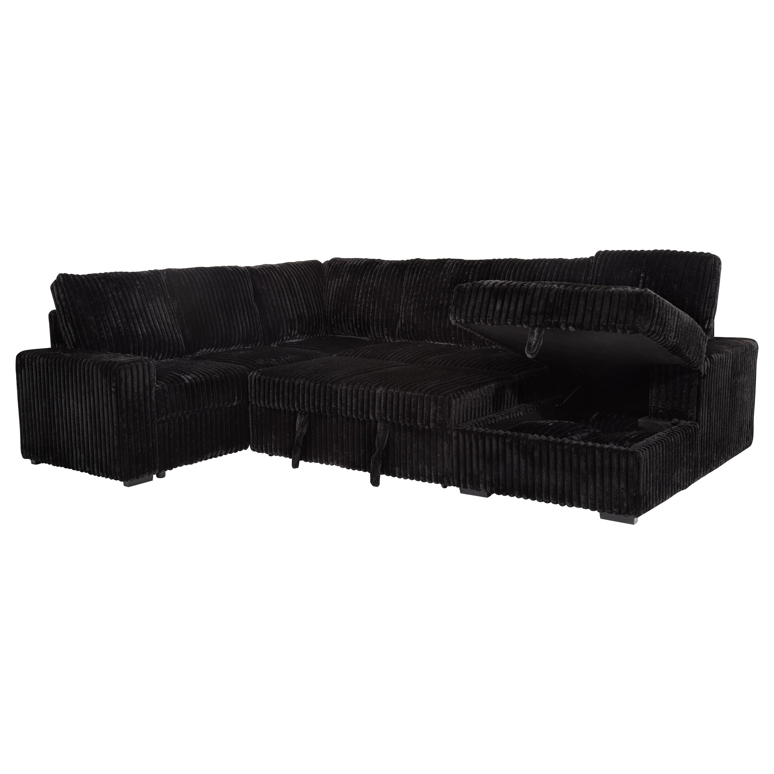 Devonshire Pull-Out Sleeper Sectional Sofa - Image 44