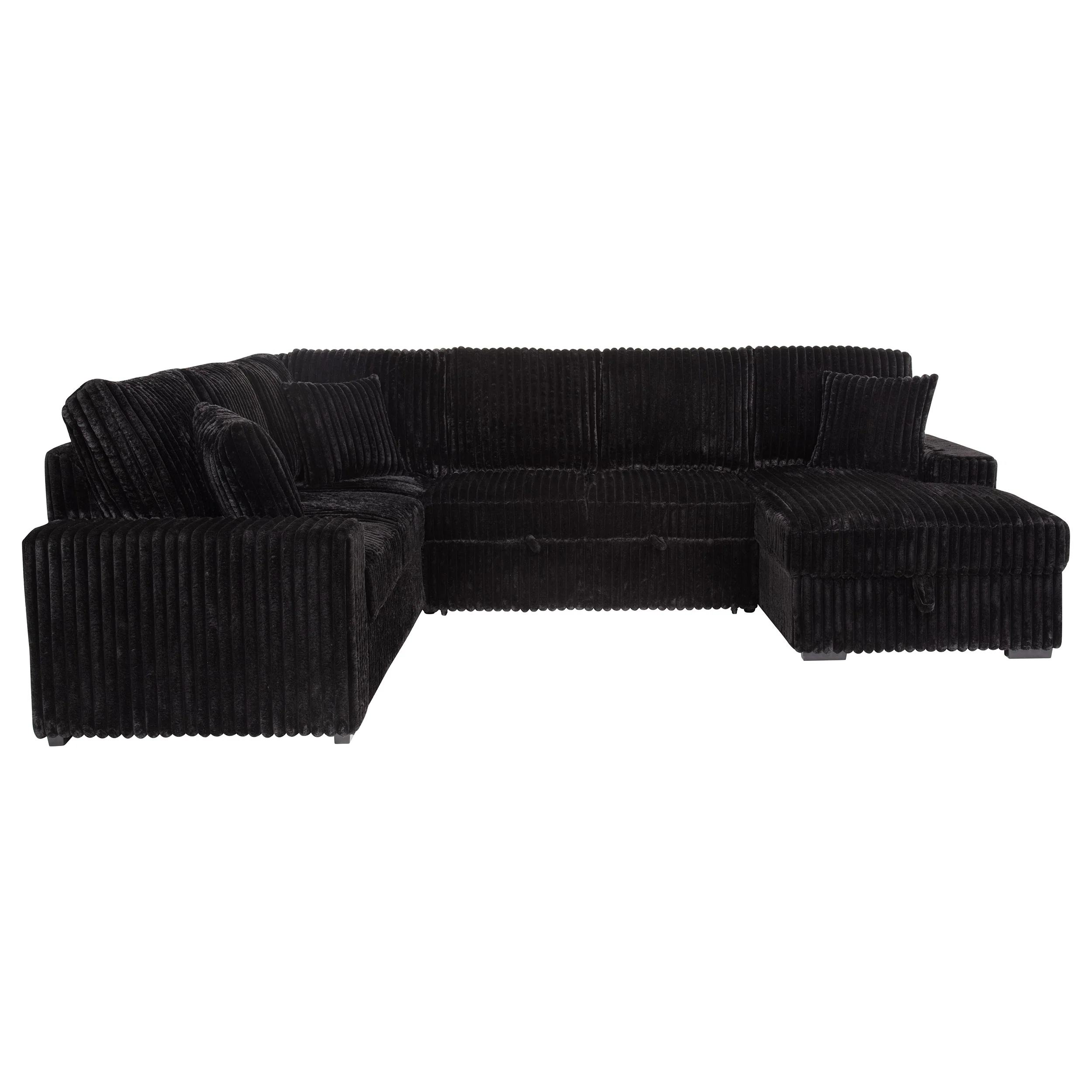 Devonshire Pull-Out Sleeper Sectional Sofa - Image 49