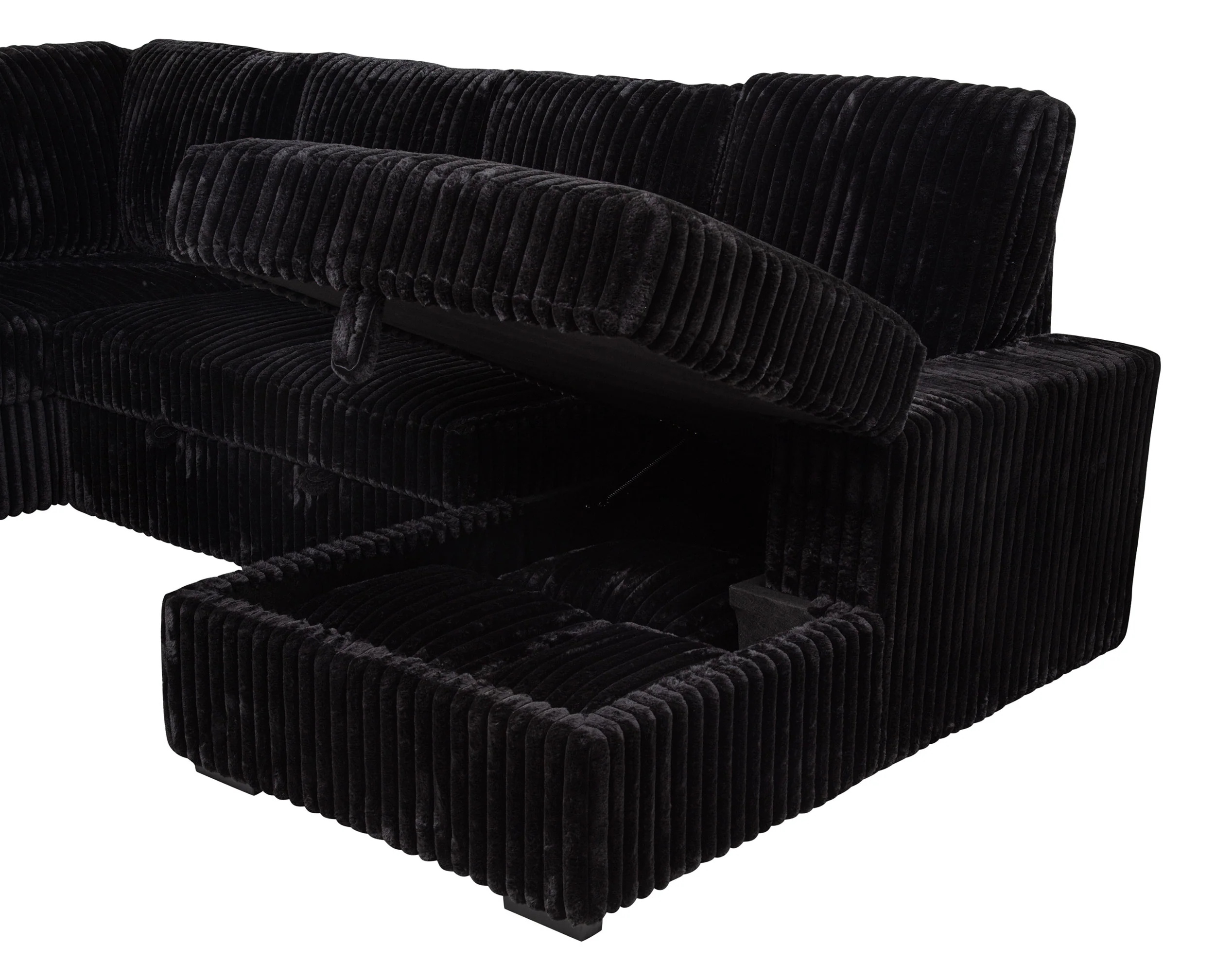 Devonshire Pull-Out Sleeper Sectional Sofa - Image 52