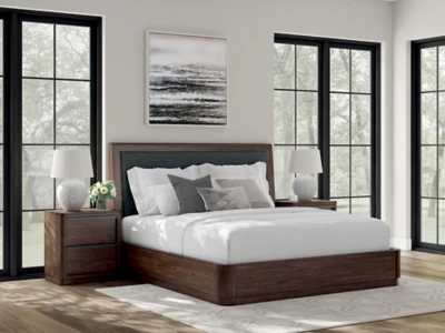Dilenno Upholstered Bed - Image 9