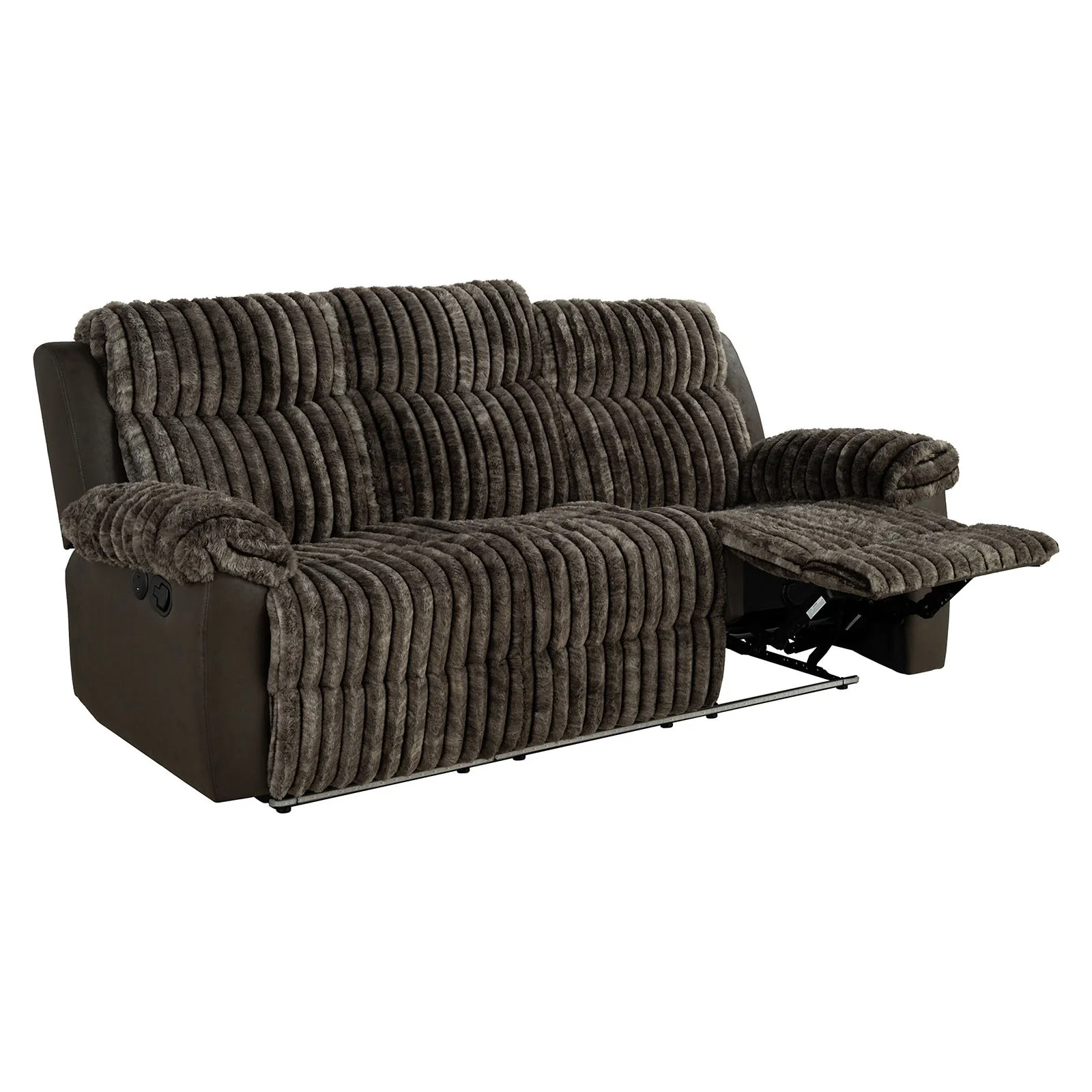 Dionysus Manual Reclining Sofa w/ USB & LED - Image 2