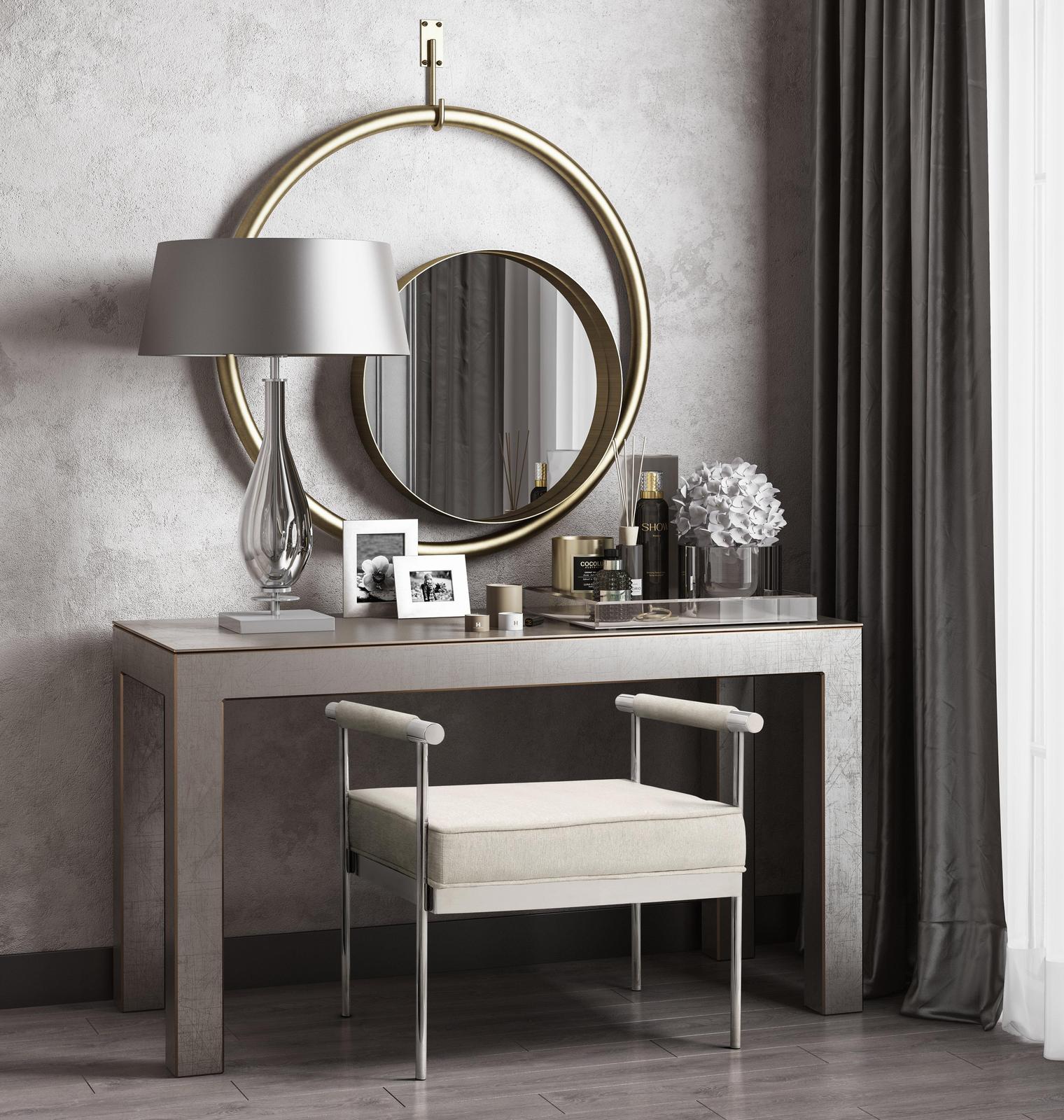 Diva Cream Velvet Bench - Image 2
