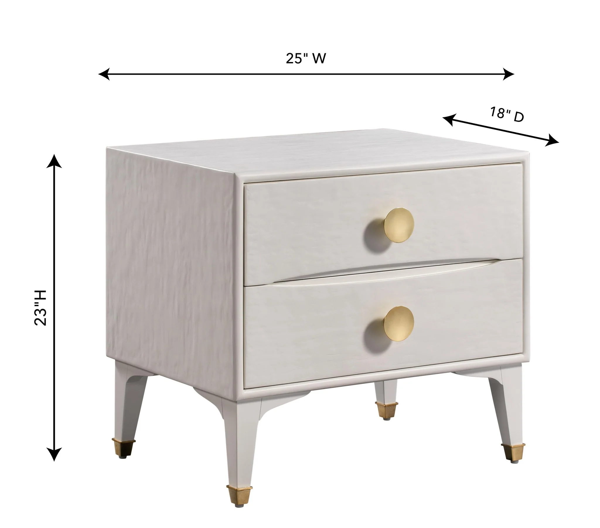 Divine White Nightstand - Image 8