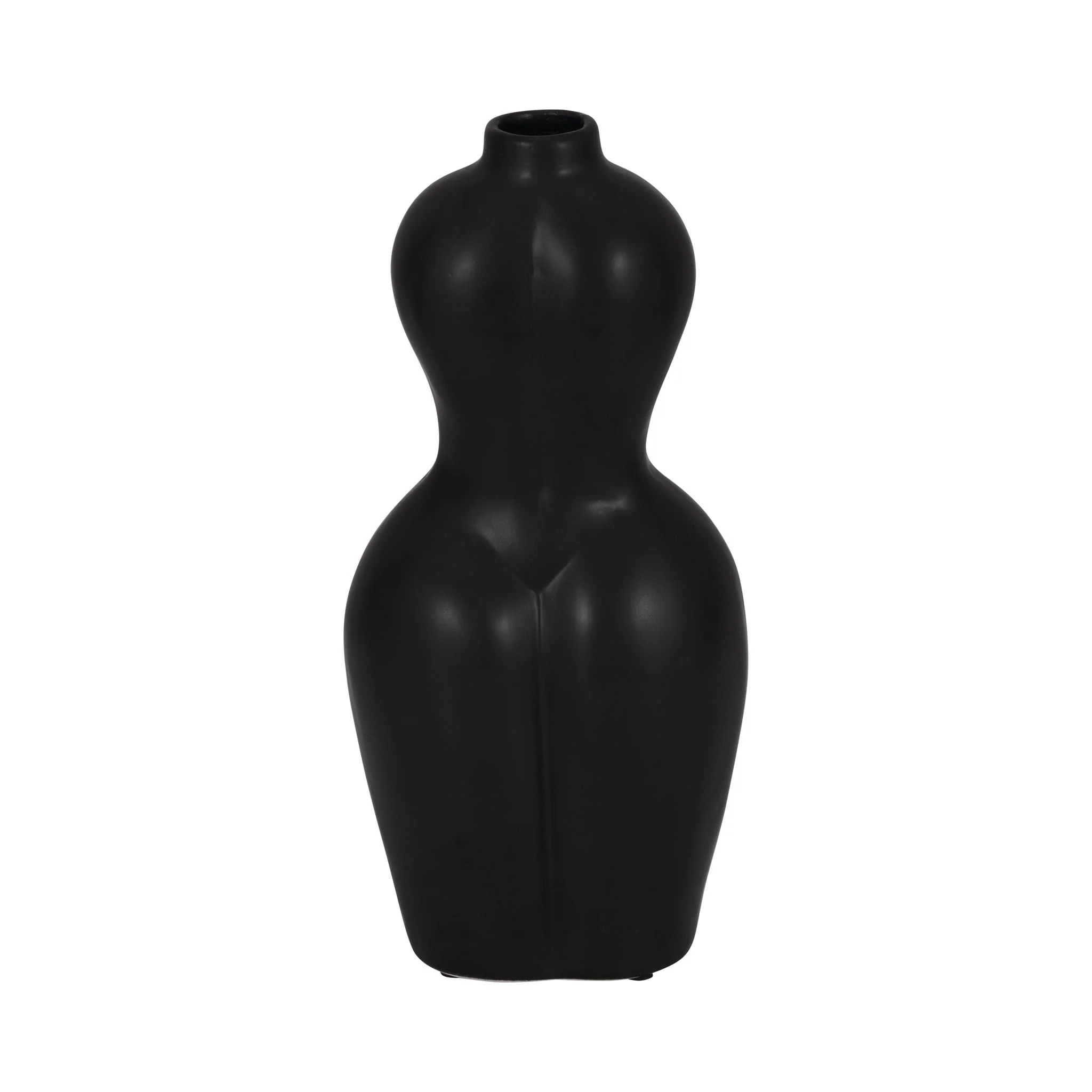 Dol, 12"h Torso Vase, Black - Image 5