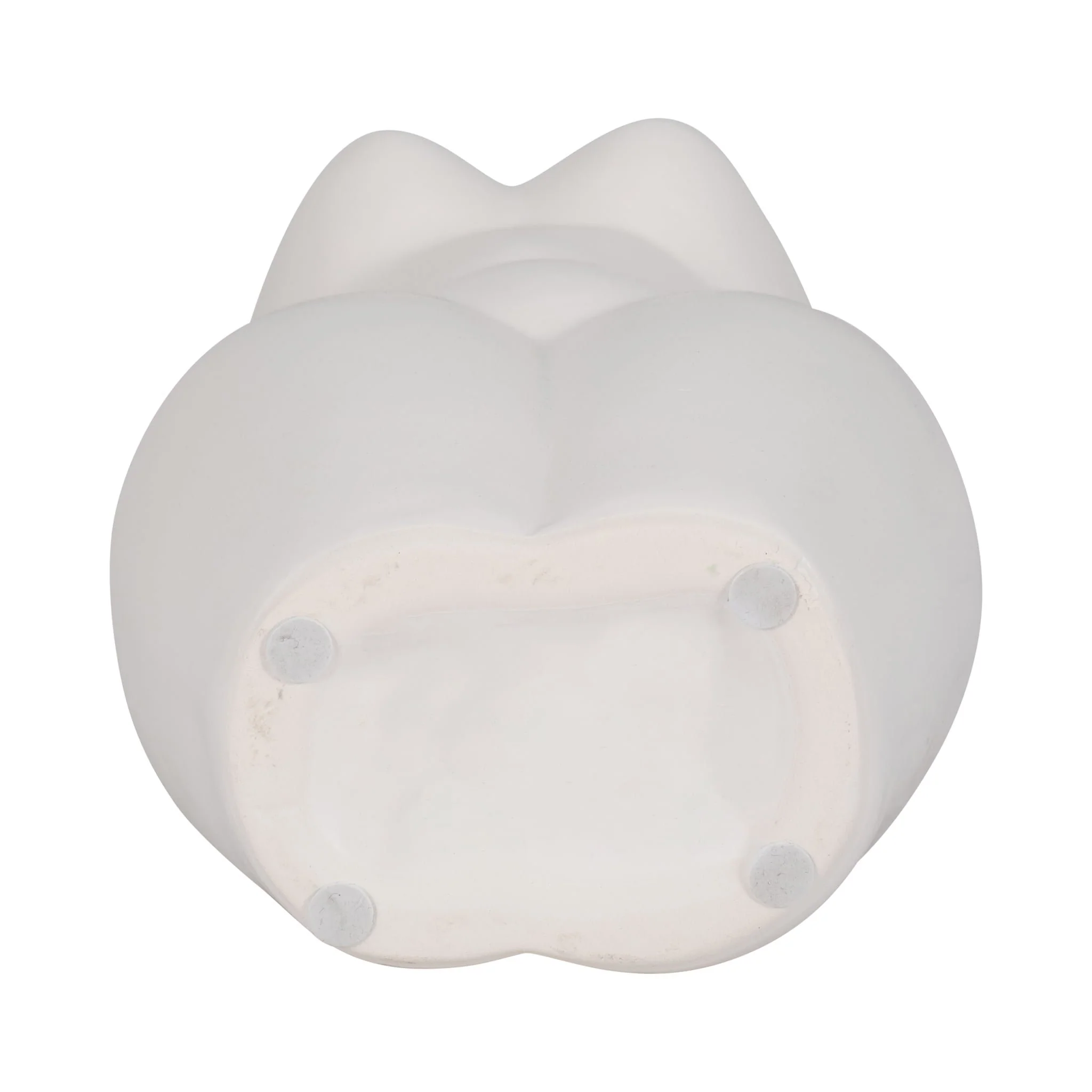 Dol, 12"h Torso Vase, White - Image 8