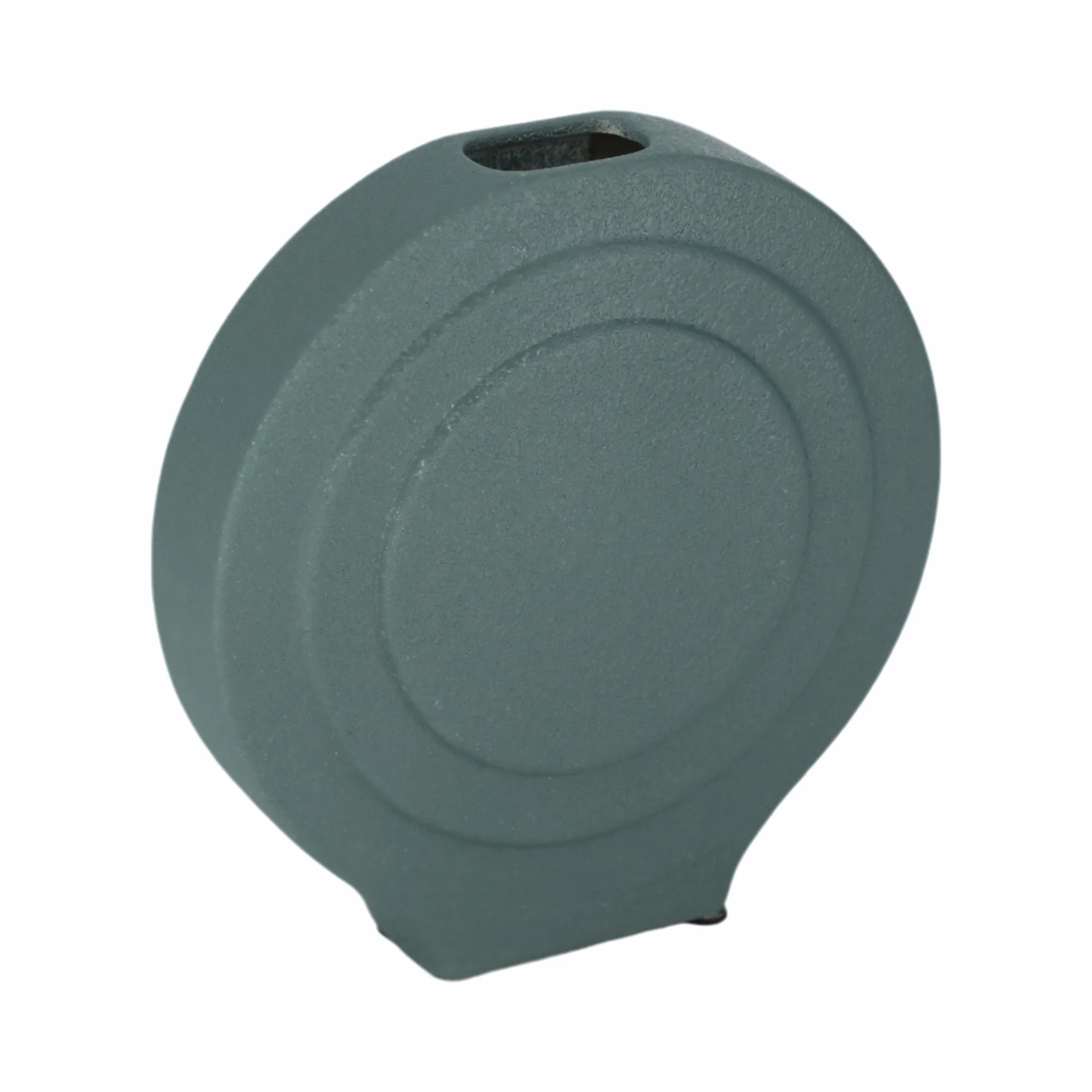 Dol, 7" Round Vase, Deep Teal - Image 3