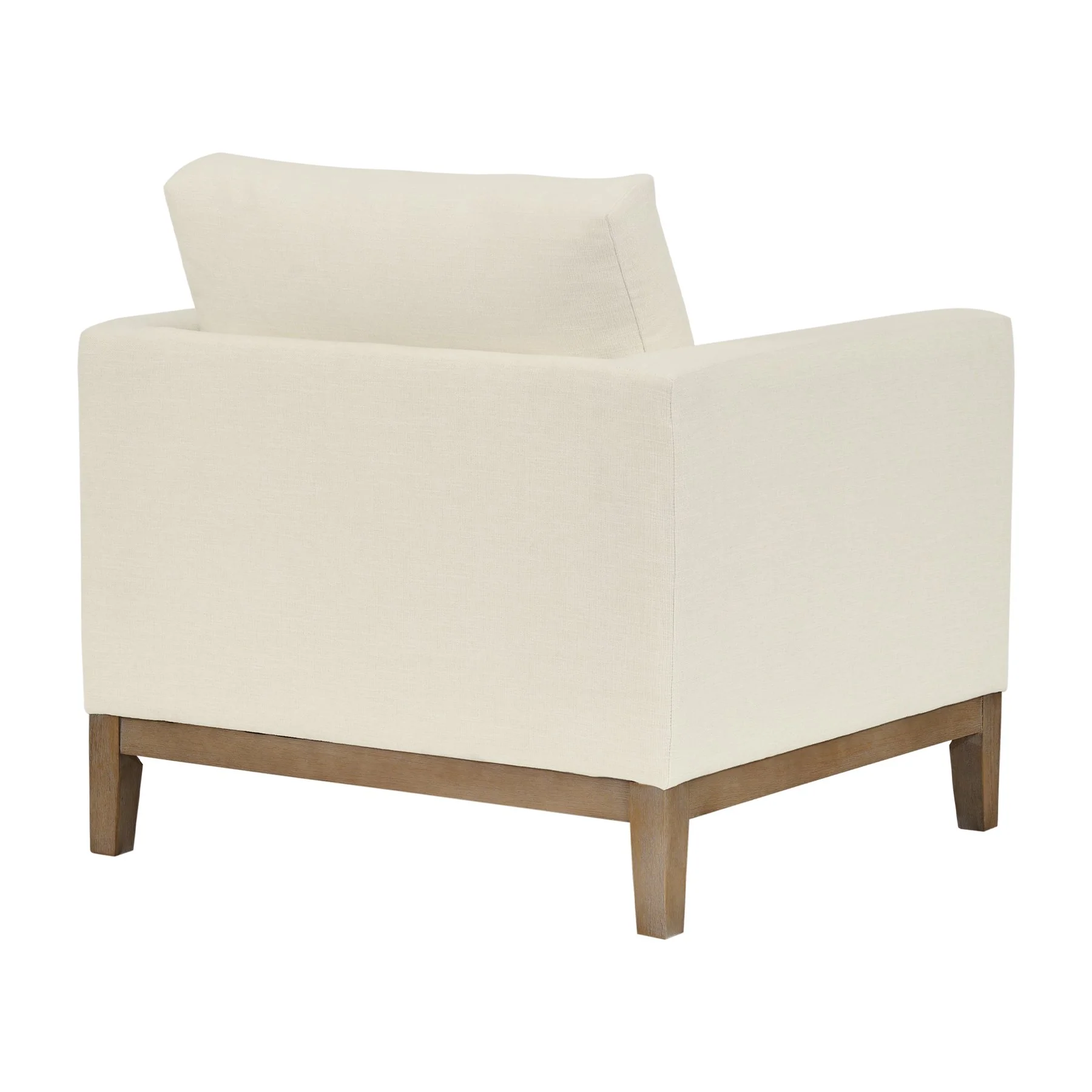Donna 35" Upholstered Accent Chair in Sugar - Image 3