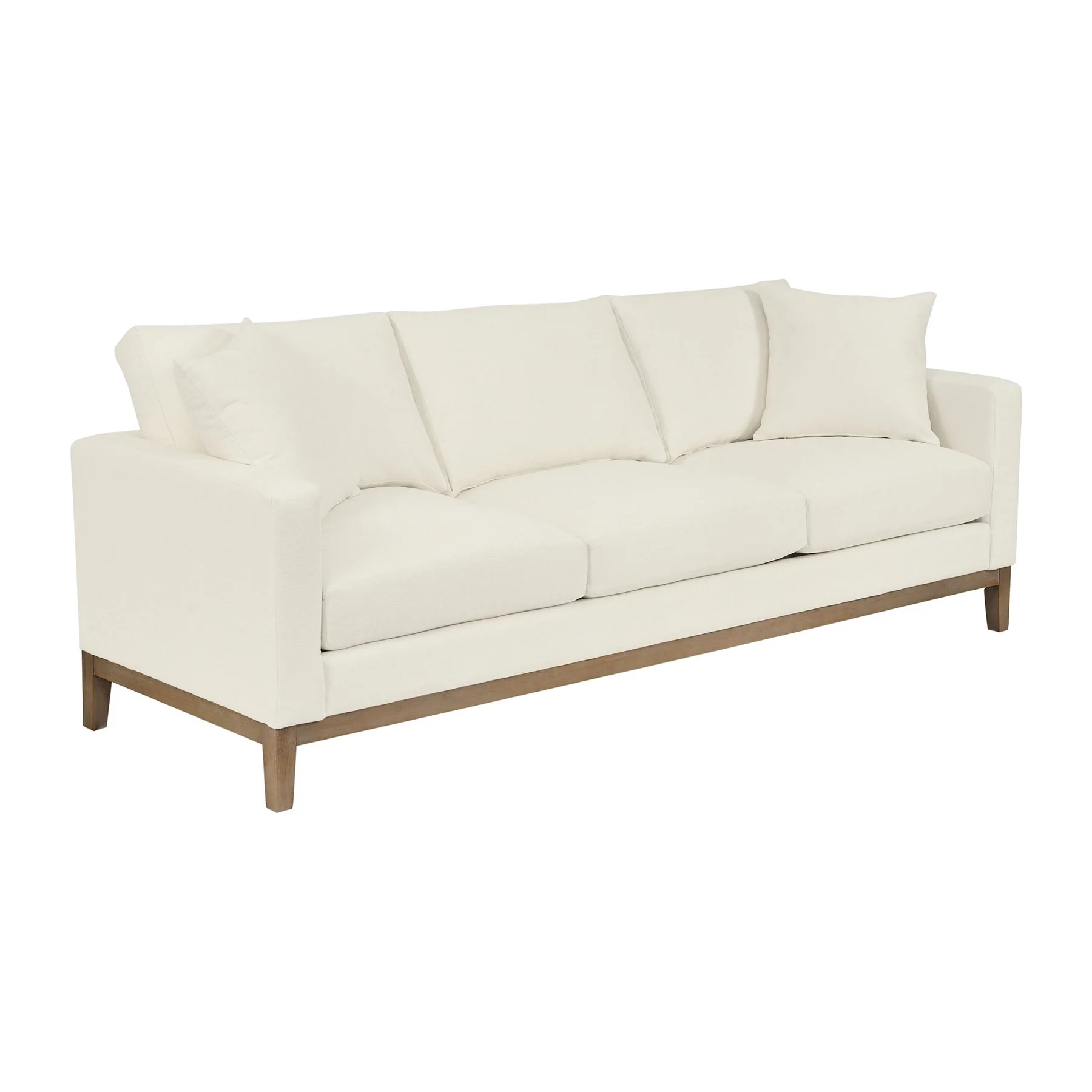 Donna 93" Upholstered Sofa in Sugar - Image 2