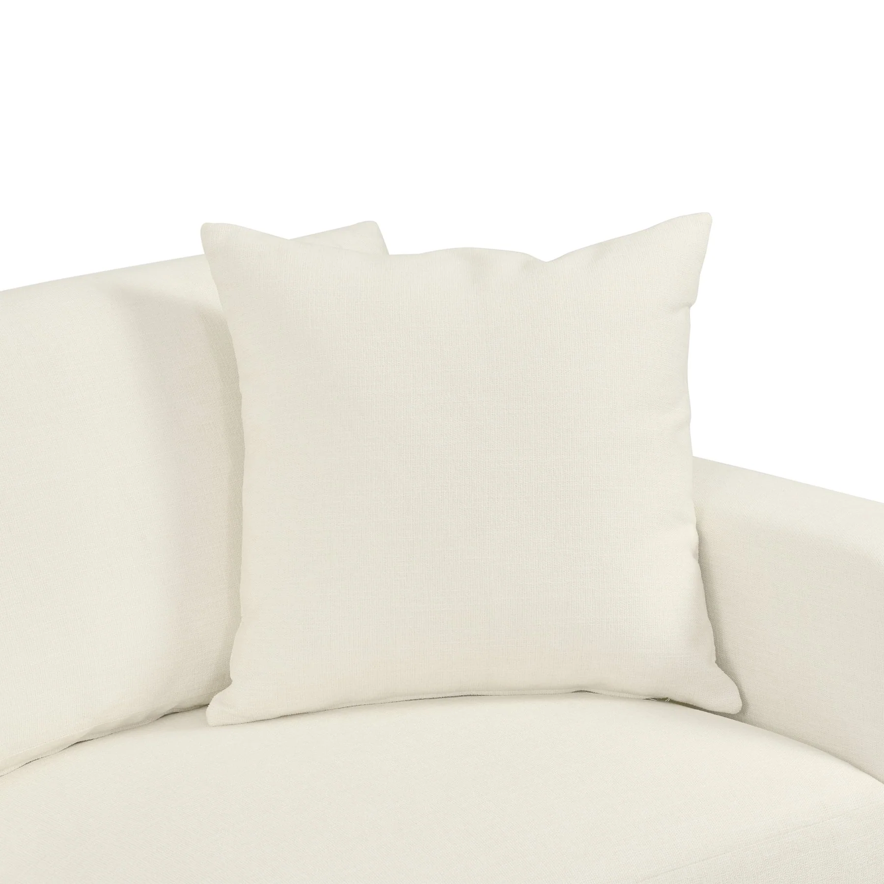 Donna 93" Upholstered Sofa in Sugar - Image 4