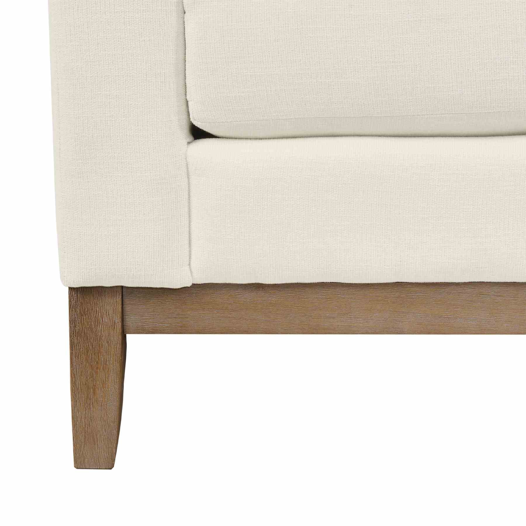 Donna 93" Upholstered Sofa in Sugar - Image 6