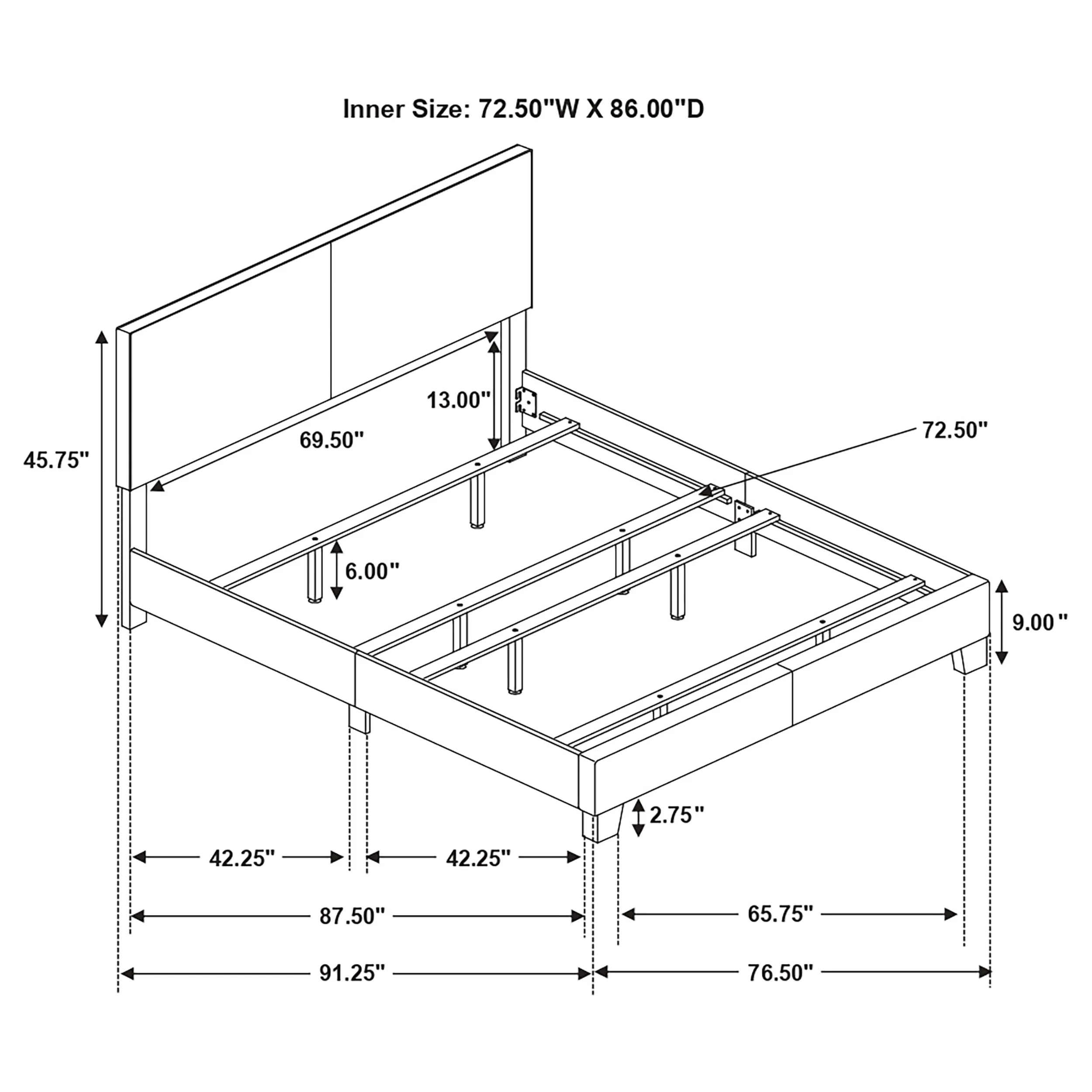 Dorian Panel Bed - Image 14
