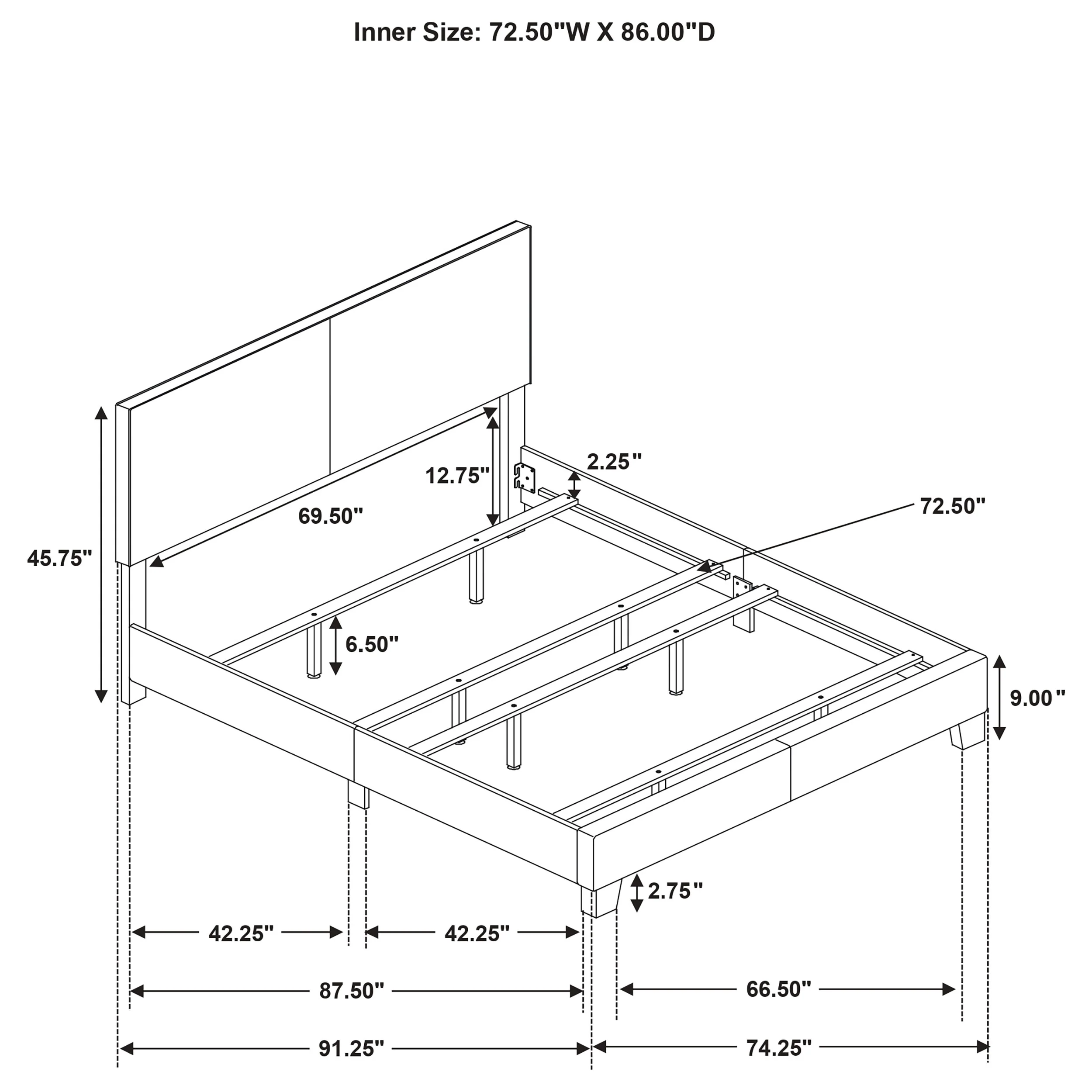 Dorian Panel Bed - Image 89