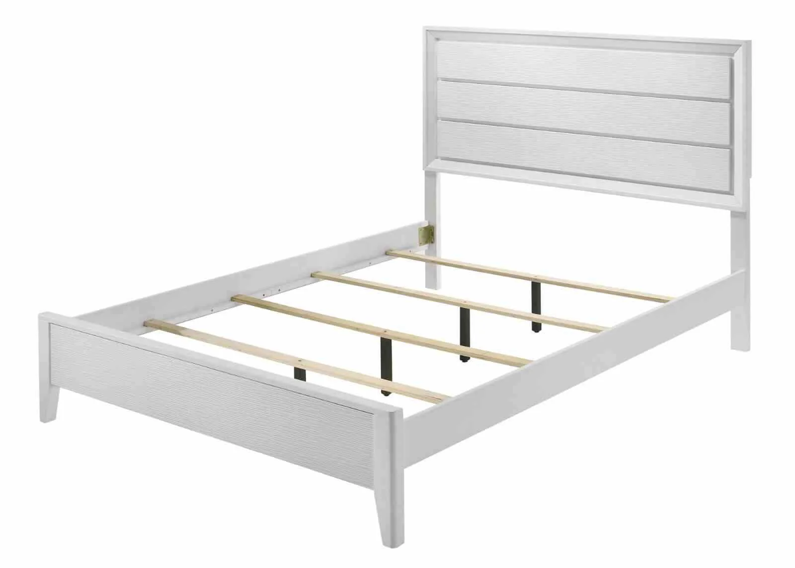 Dortmund Queen Bed, White - Image 5