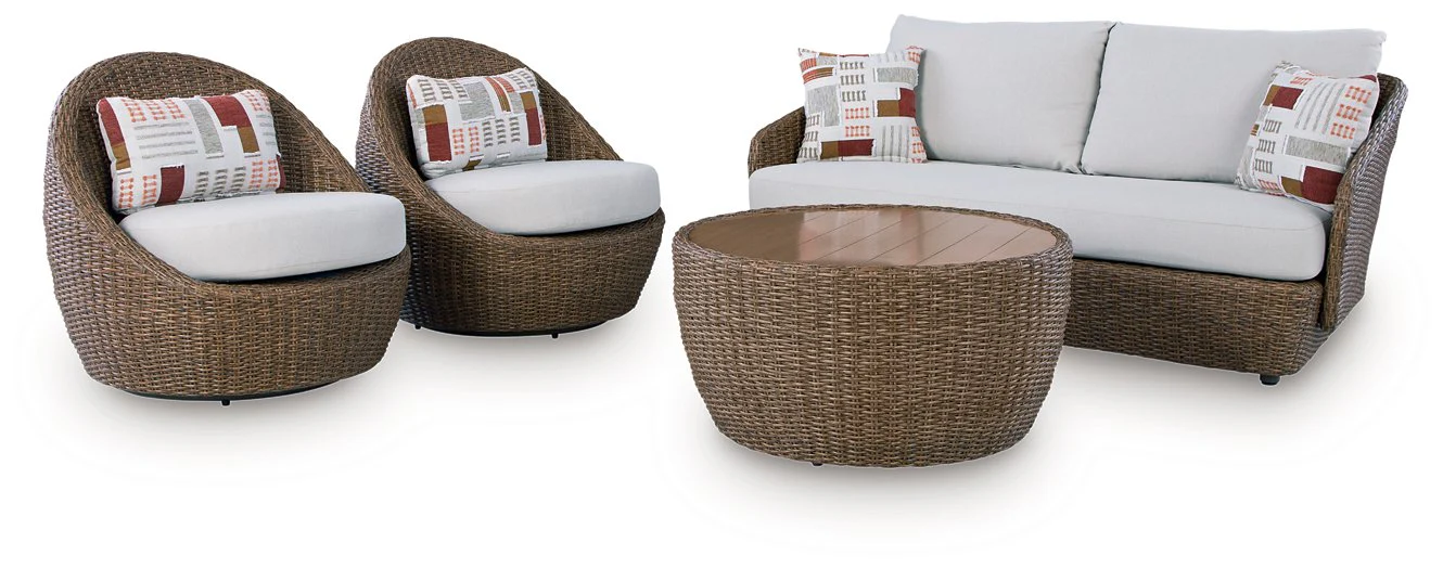 Double Point Outdoor Seating Set - Image 3