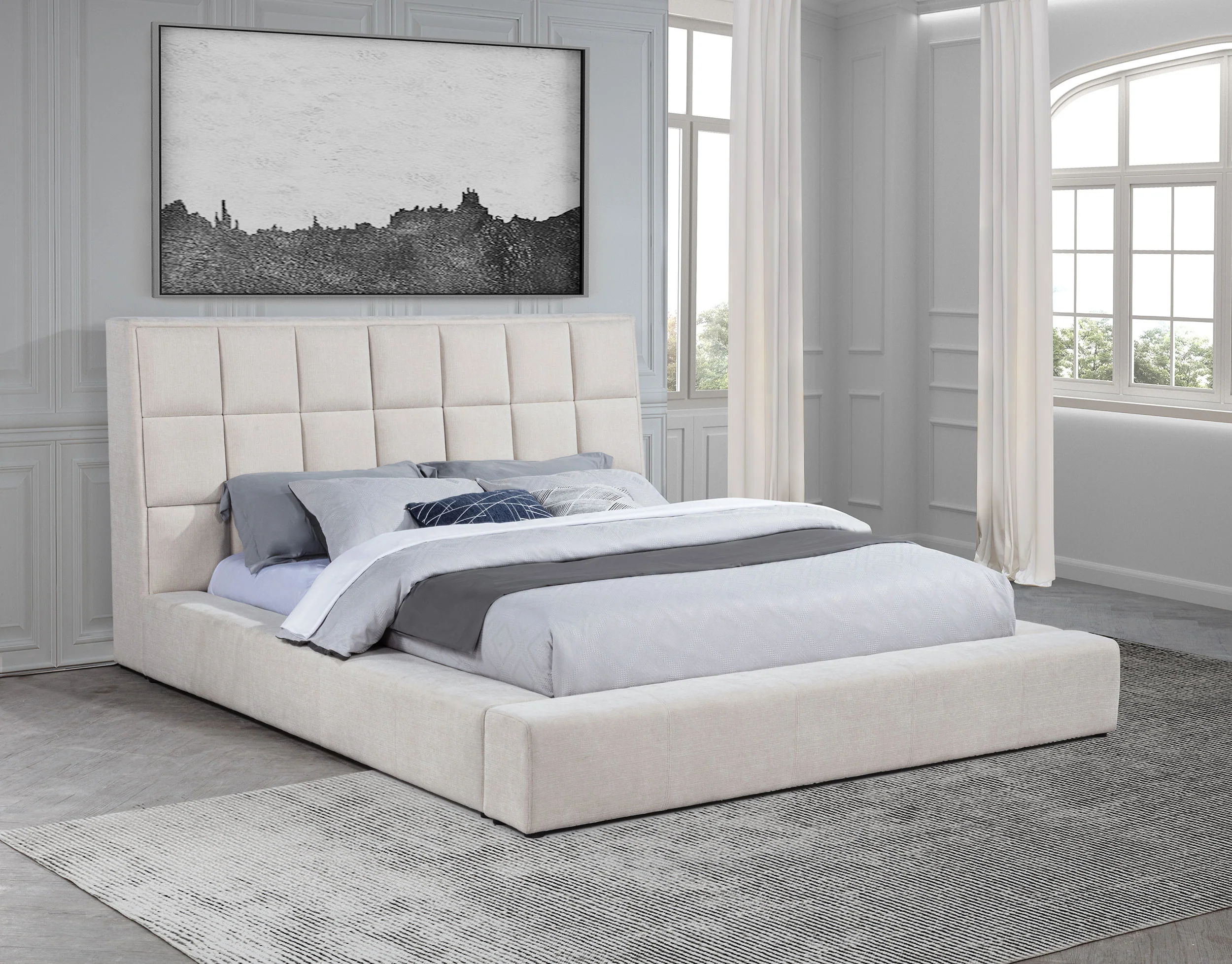 Dreux Panel Platform Bed - Image 16