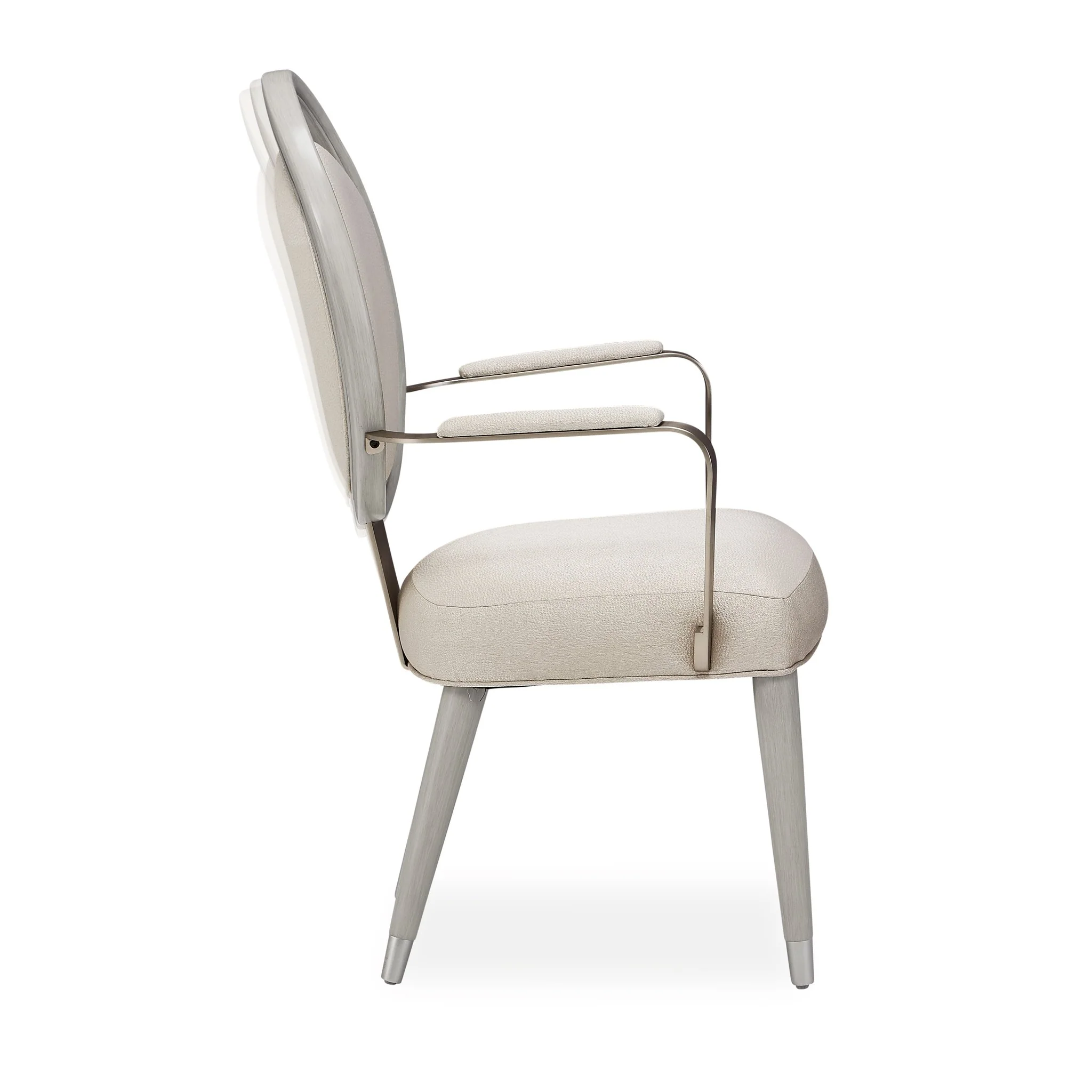 Eclipse Dining Arm Chair - Moonlight Gray - Image 13