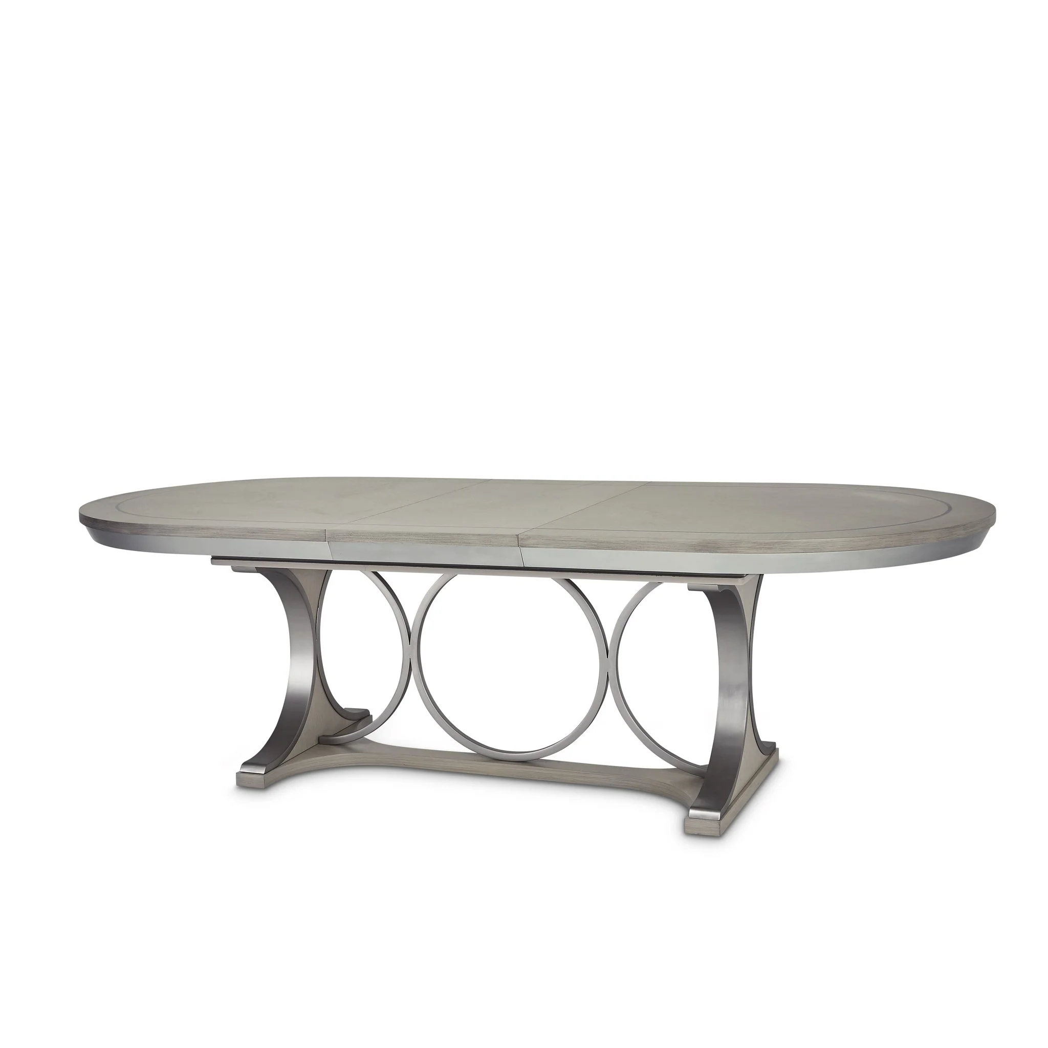 Eclipse Oval Dining Table - Moonlight Gray - Image 12