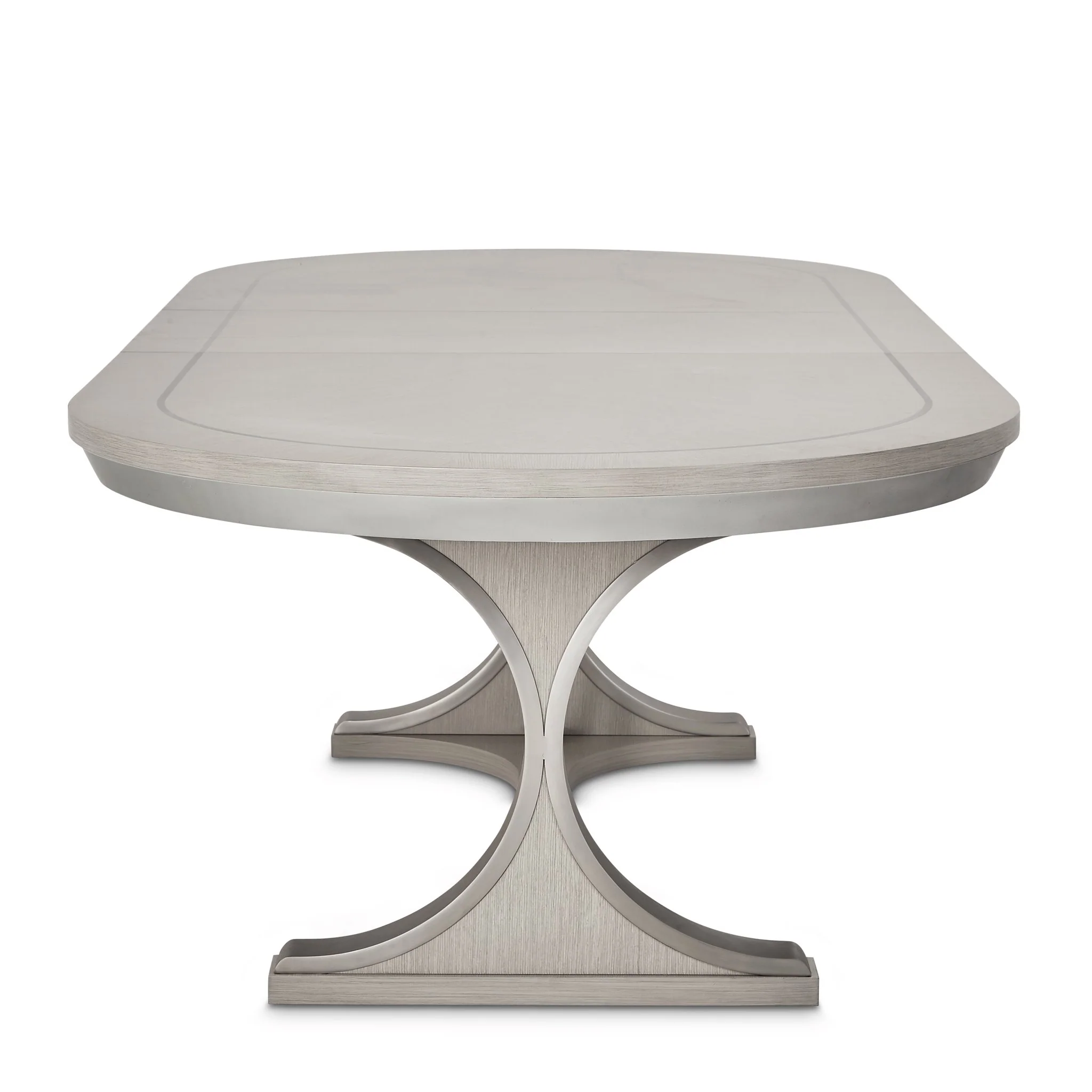 Eclipse Oval Dining Table - Moonlight Gray - Image 4