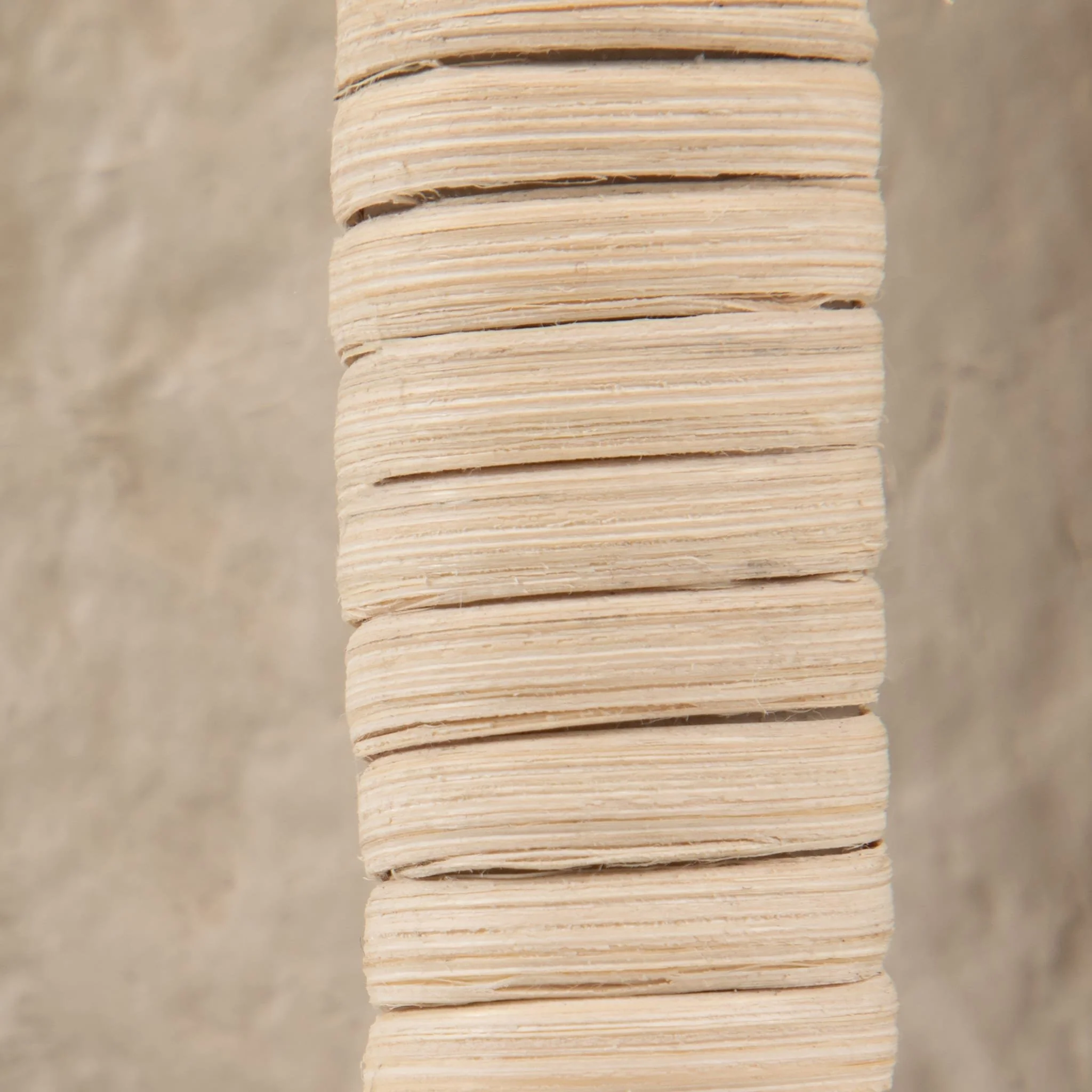 Ecomix, 12" Crafted Vase W Handle, Ivory - Image 6