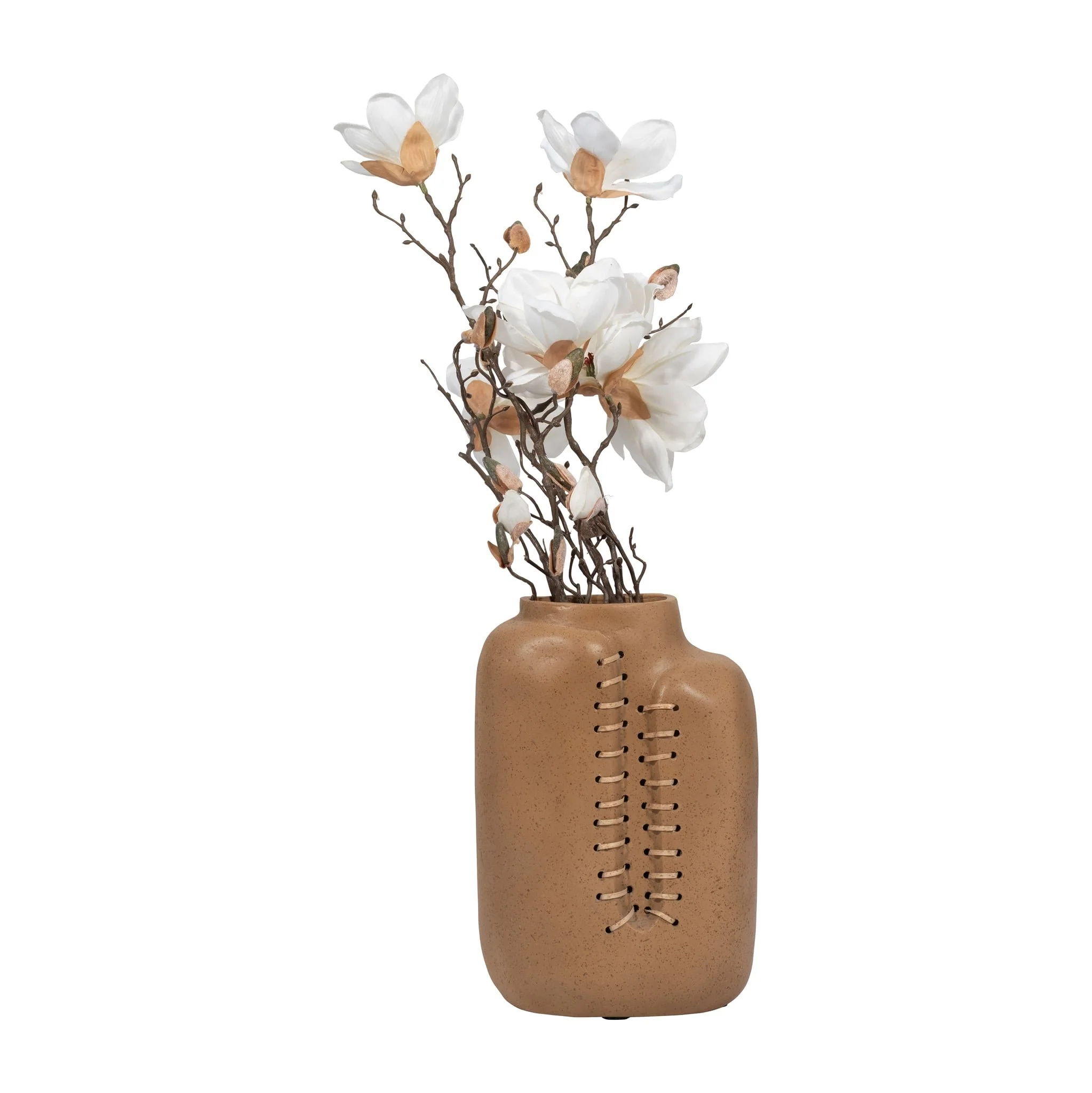 Ecomix, 12" Stitched Up Vase, Terracotta - Image 2