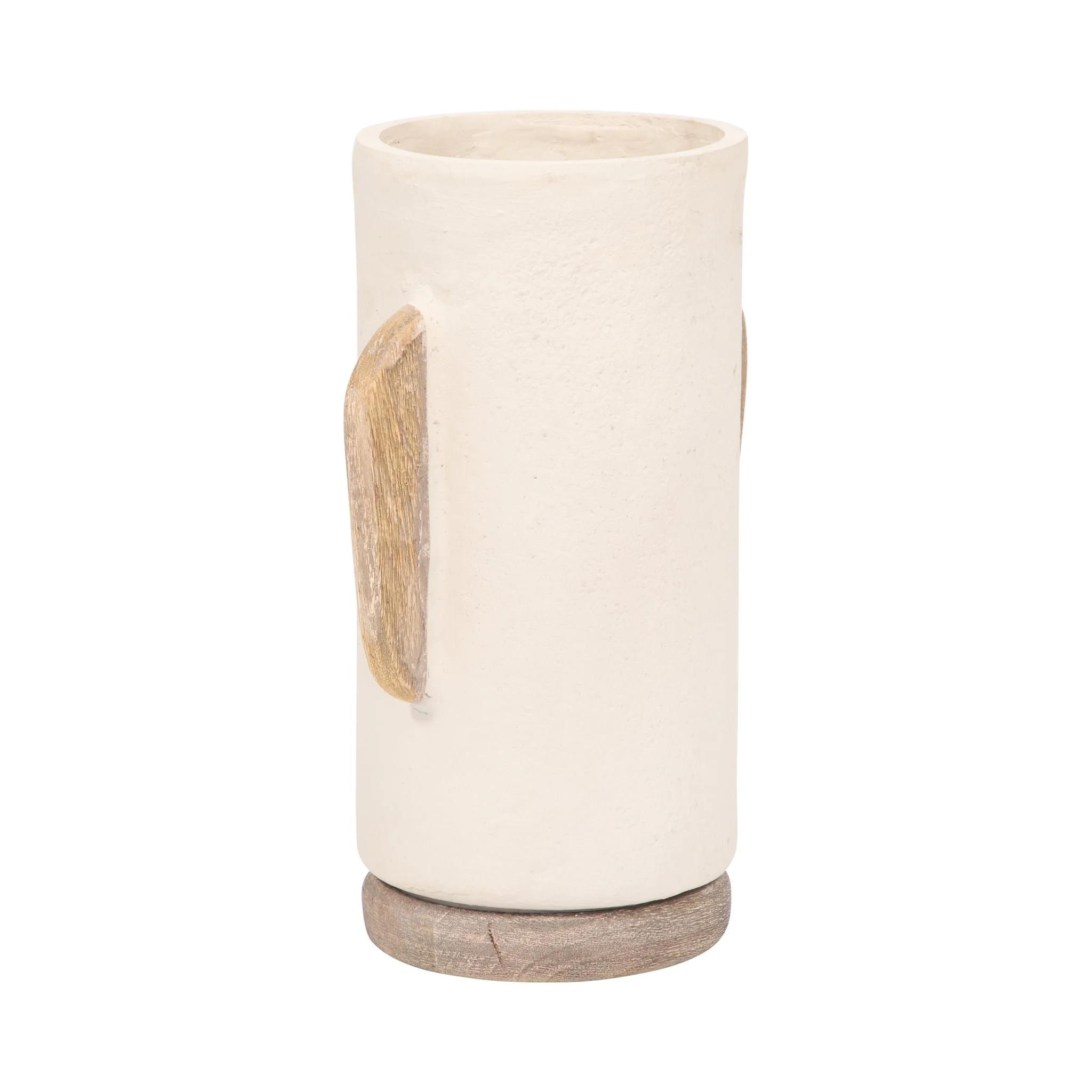 Ecomix, 13" Organic Vase, Ivory - Image 3