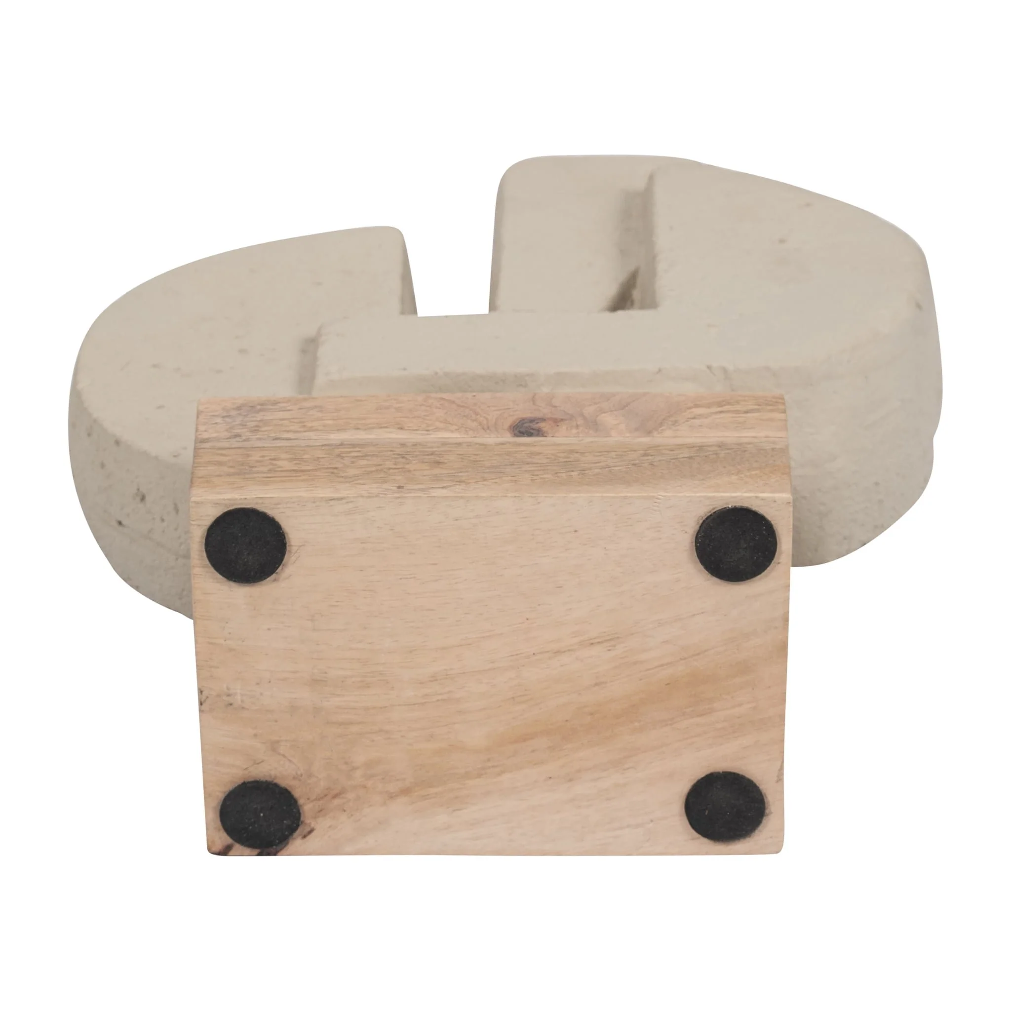 Ecomix, 13" Table Sculpture, Ivory - Image 7
