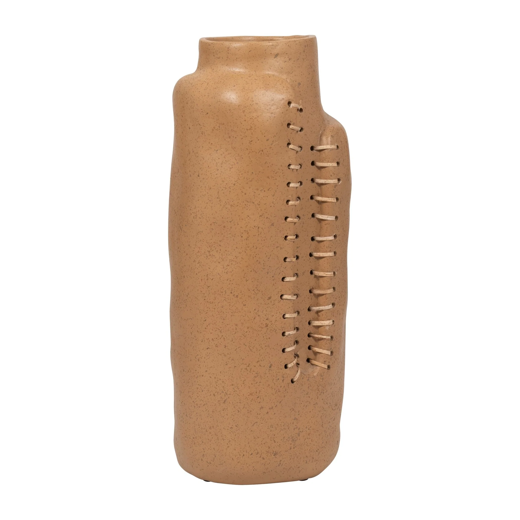 Ecomix, 18" Stitched Up Vase, Terracotta - Image 3