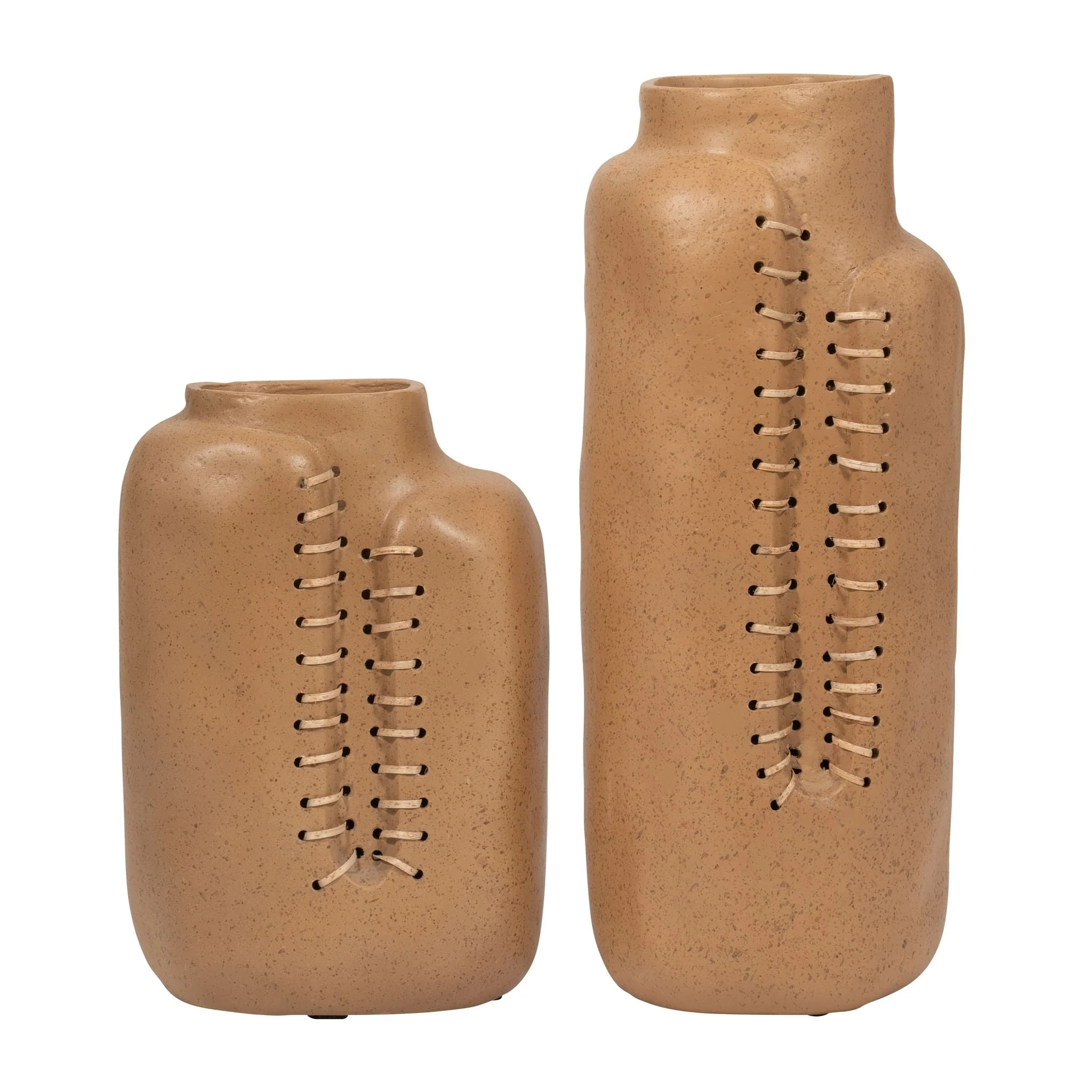 Ecomix, 18" Stitched Up Vase, Terracotta - Image 8