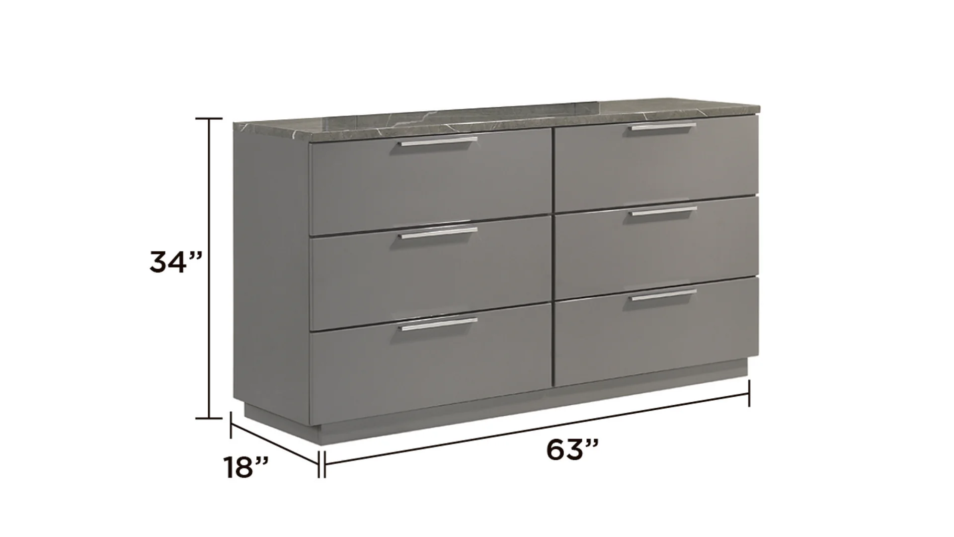 Elara King 4PC Bedroom Set Gray - Image 6