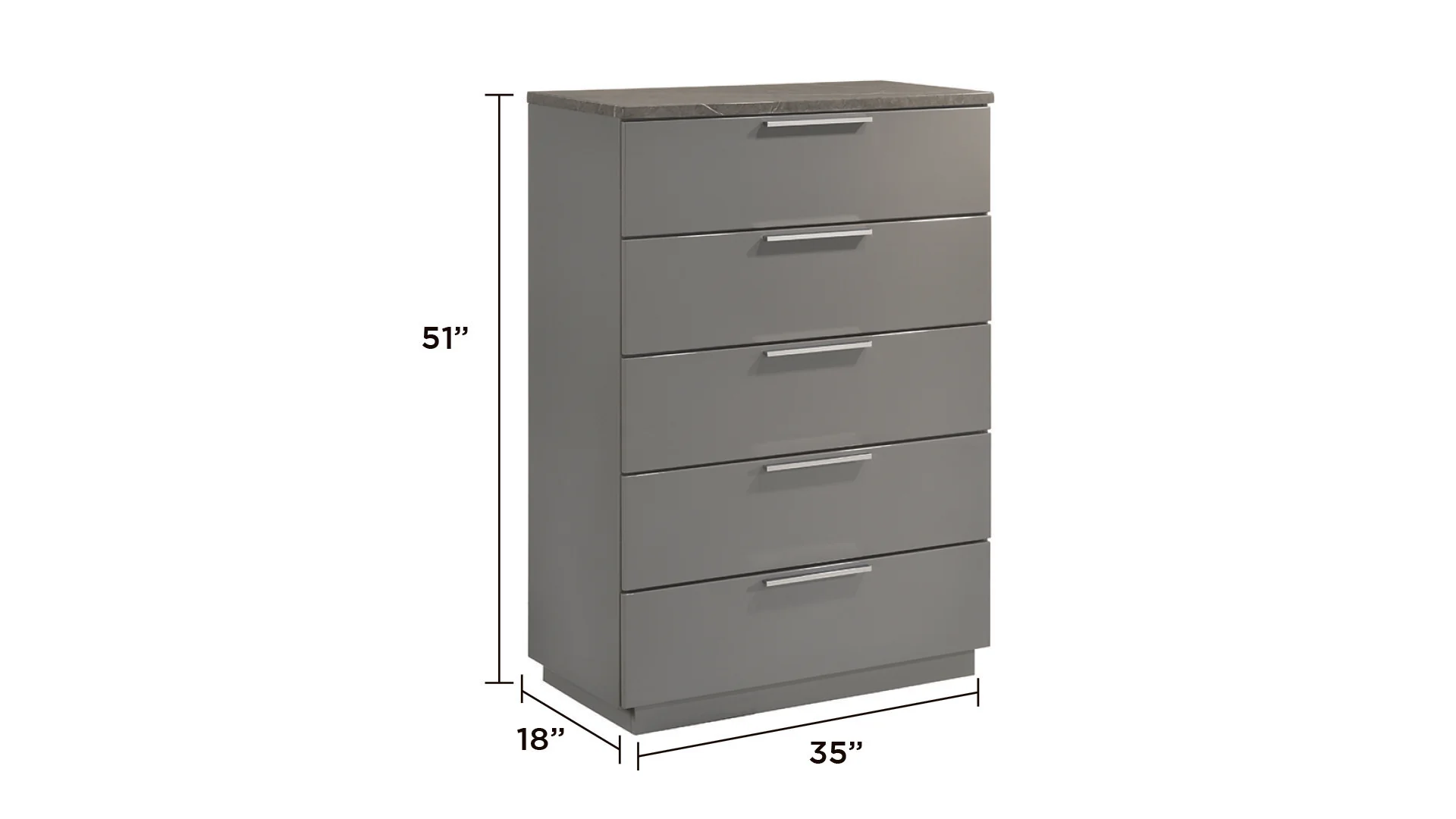 Elara King 5PC Bedroom Set Gray - Image 20