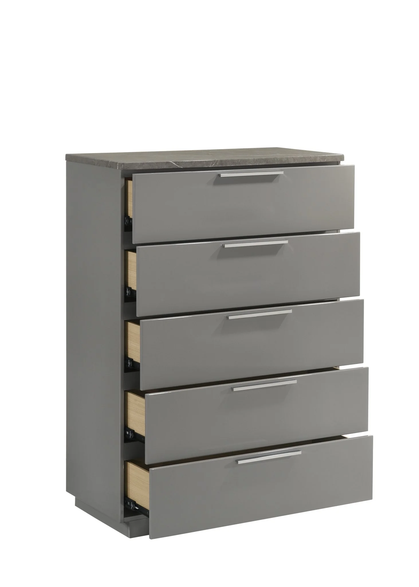 Elara King 5PC Bedroom Set Gray - Image 23