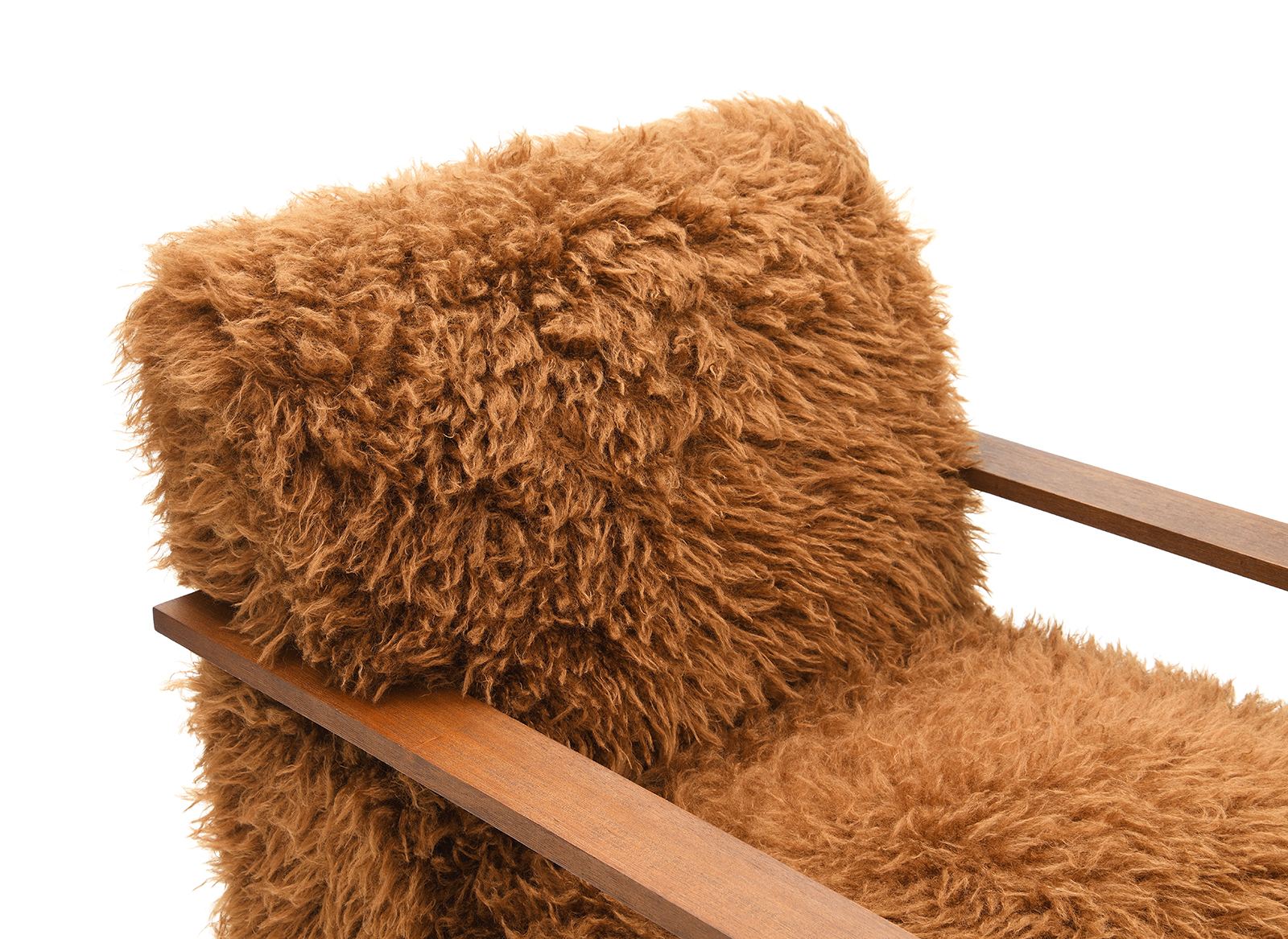 Elardo Accent Chair, Camel Brown - Image 4