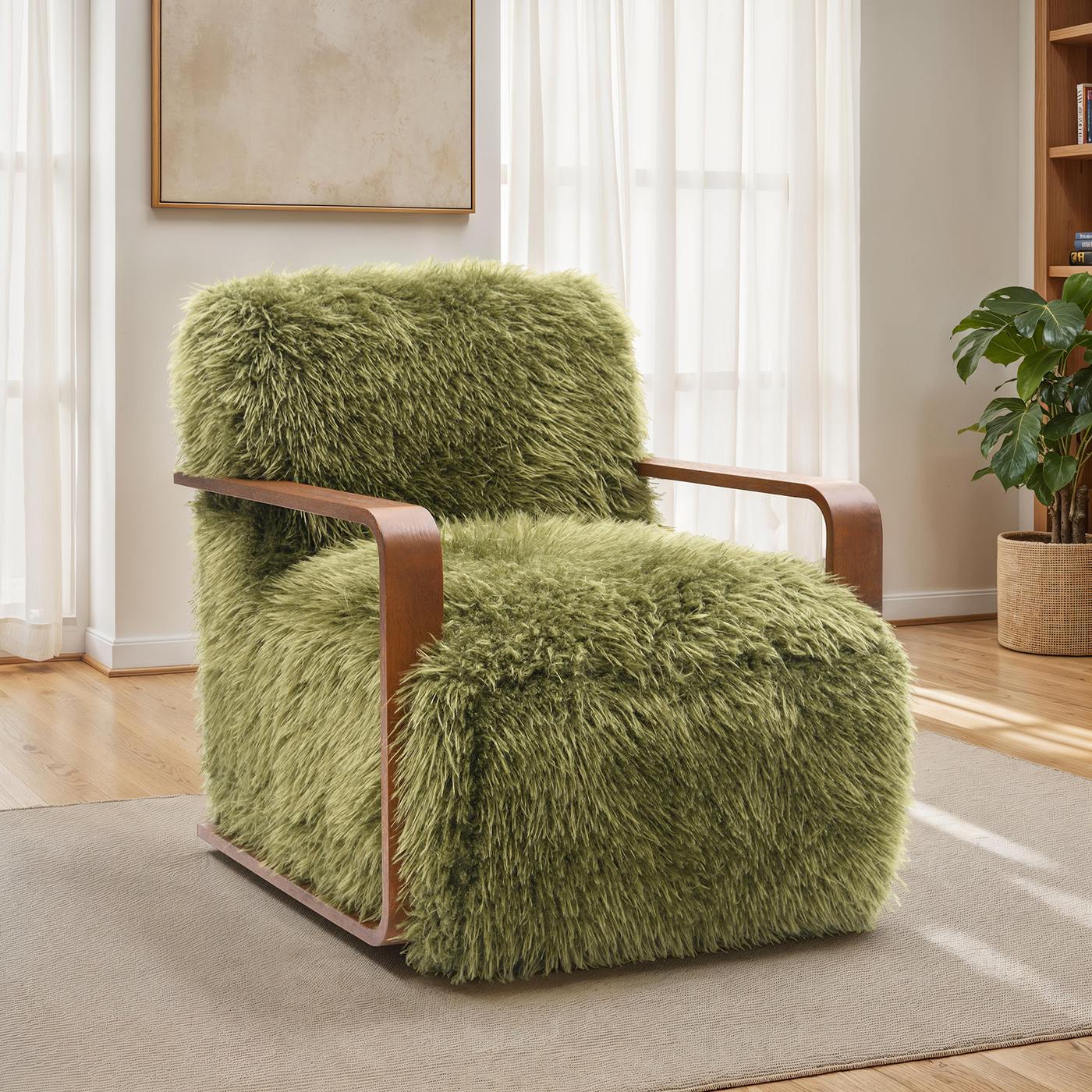 Elardo Accent Chair, Green - Image 2