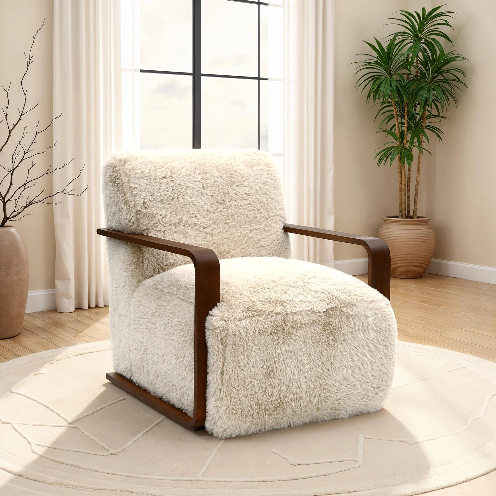 Elardo Accent Chair, Sand - Image 2