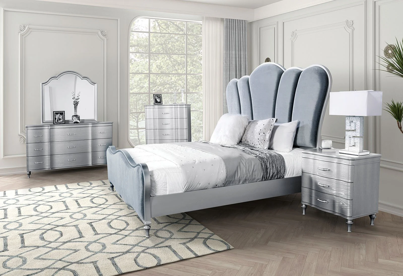 Eleanora 4 Pc. Queen Bedroom Set - Image 2