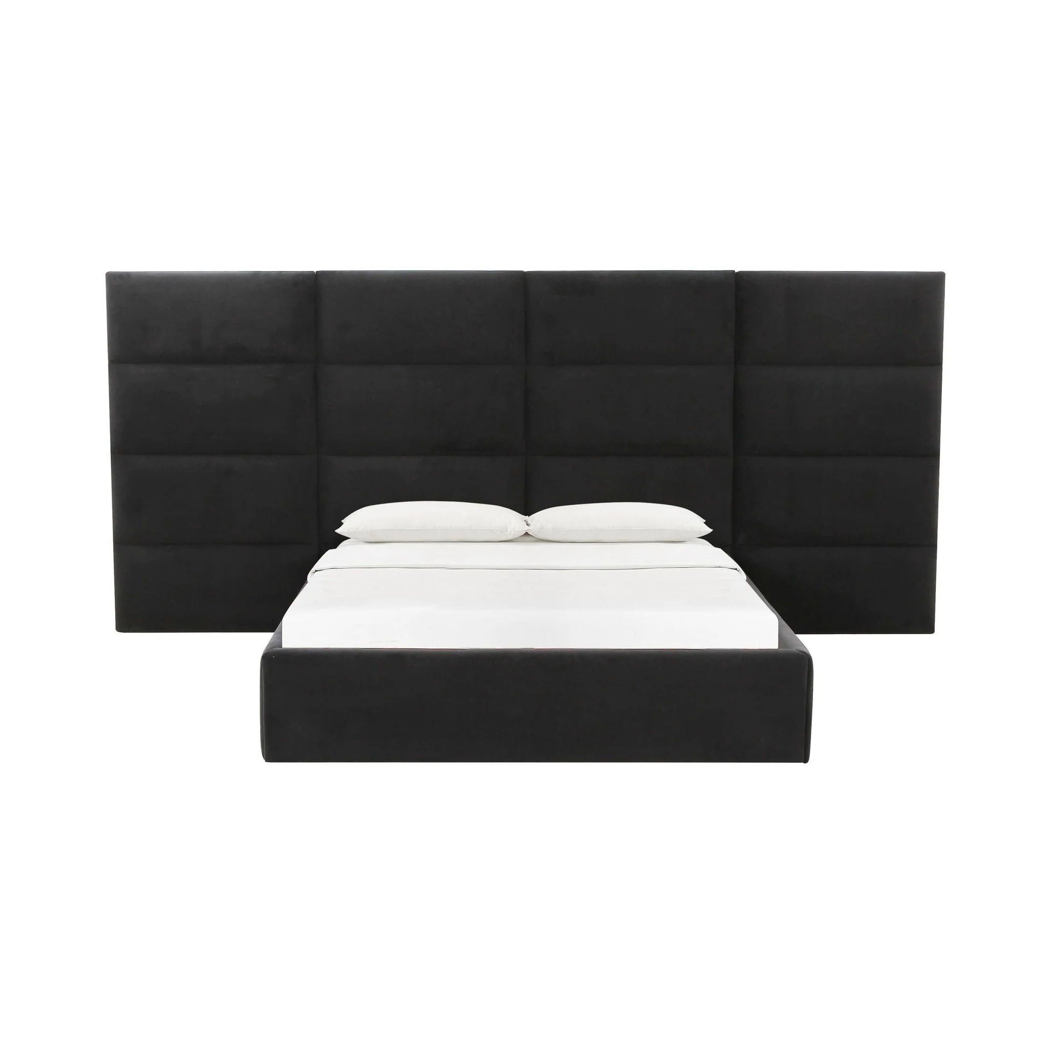 Eliana Black Velvet King Wings (Set of 2) - Image 4