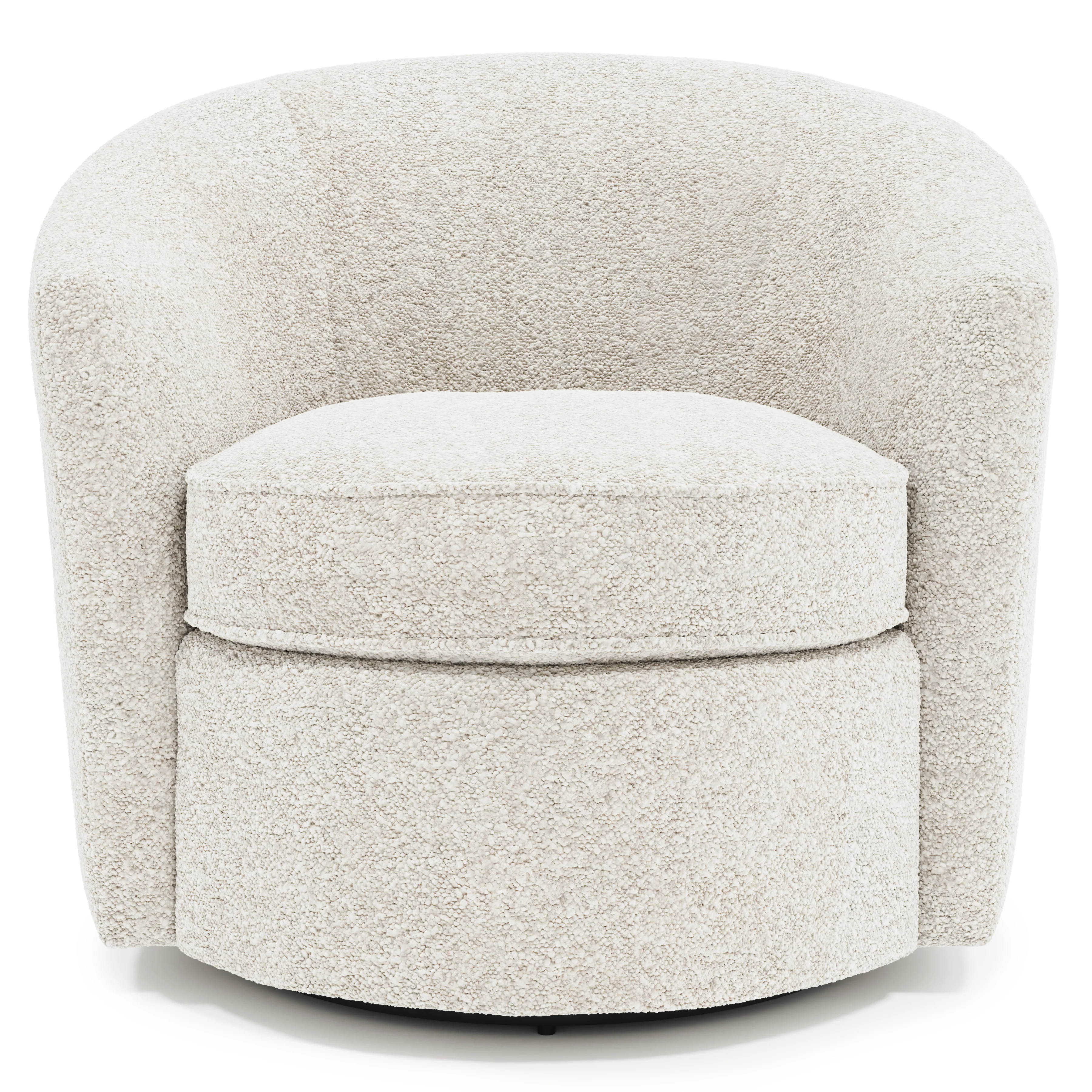 Elizabeth Fabric Swivel Chair - Image 6
