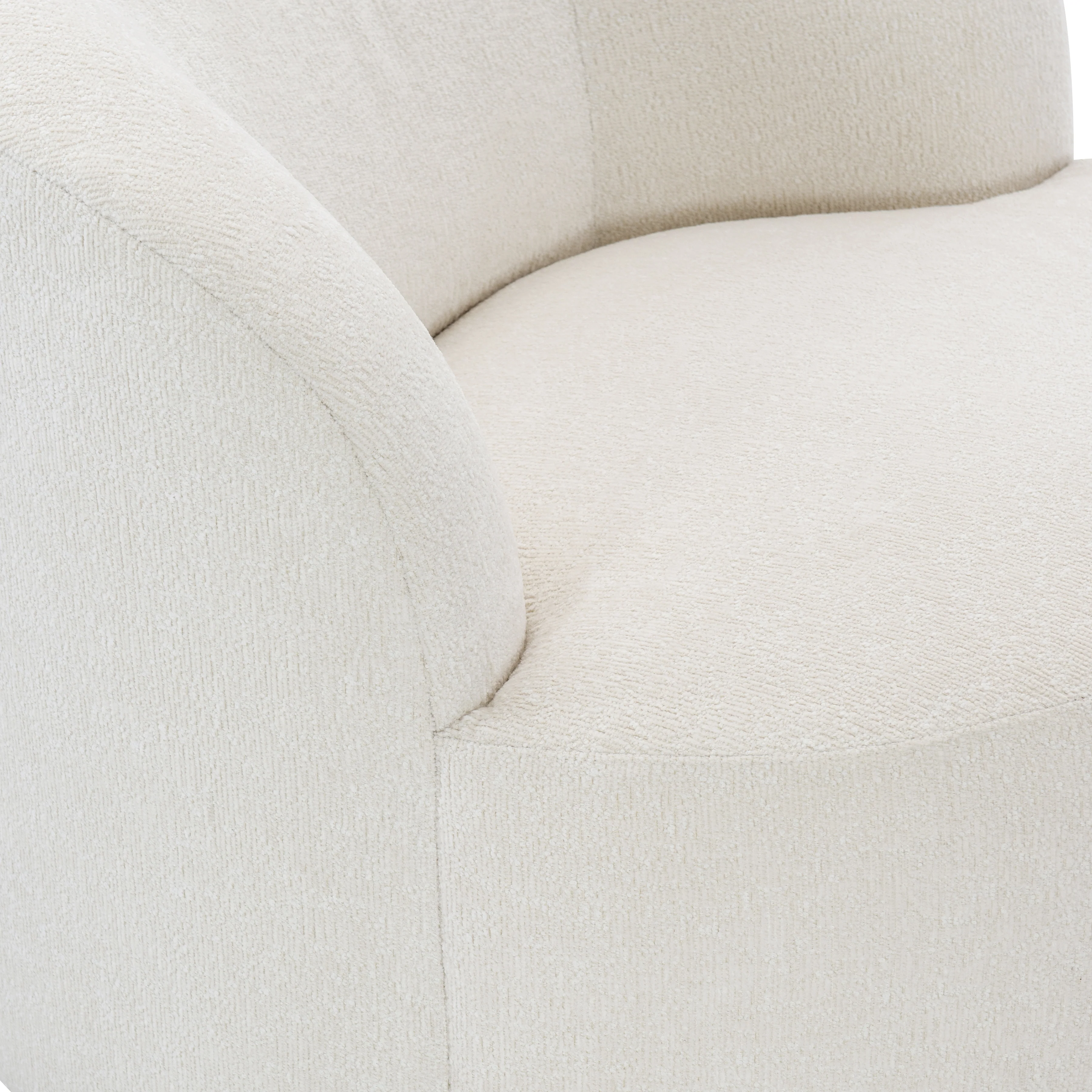 Elle Fabric Swivel Chair - Image 5