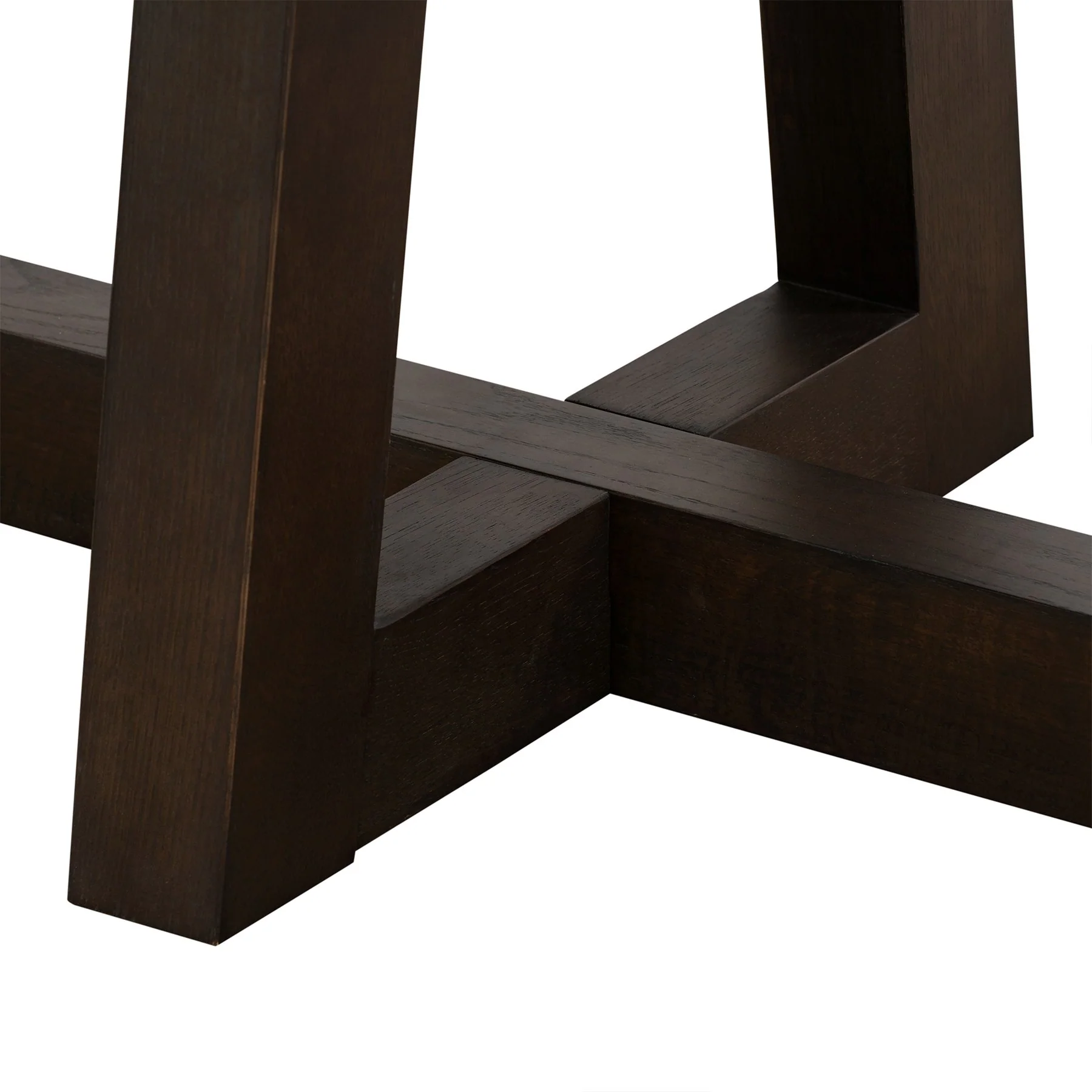 Elodie Gray Concrete and Dark Gray Oak Rectangle Dining Table - Image 6