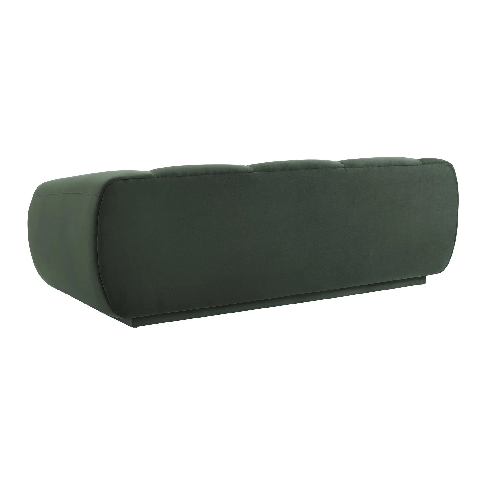 Emmet Forest Green Velvet Sofa - Image 4