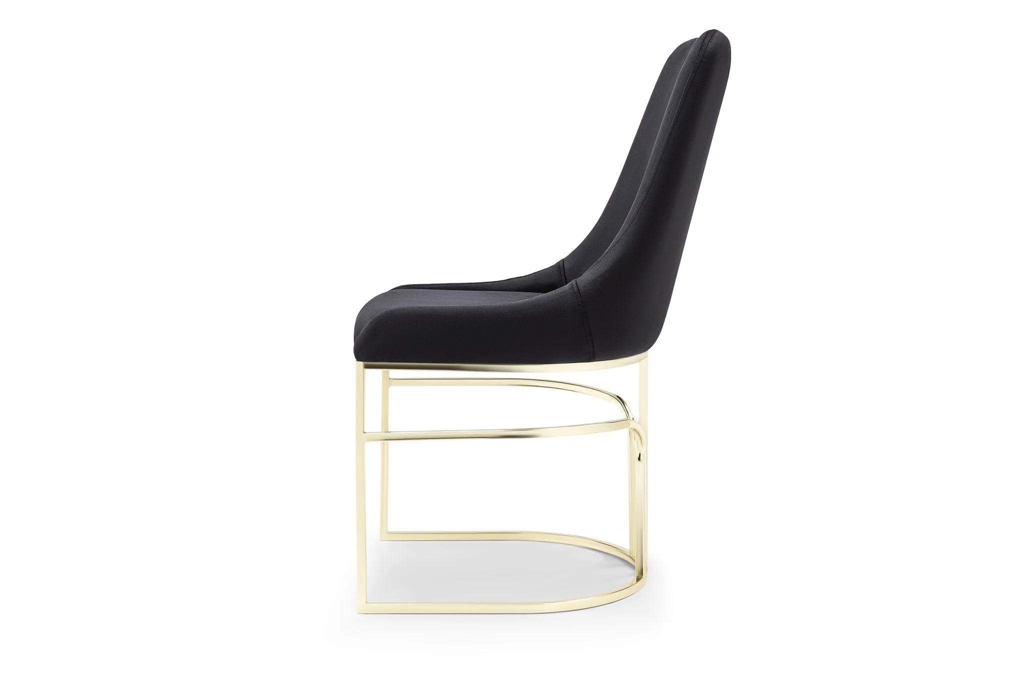 Emrald Gold Legs Black - 2 Chairs Per Box - Image 7