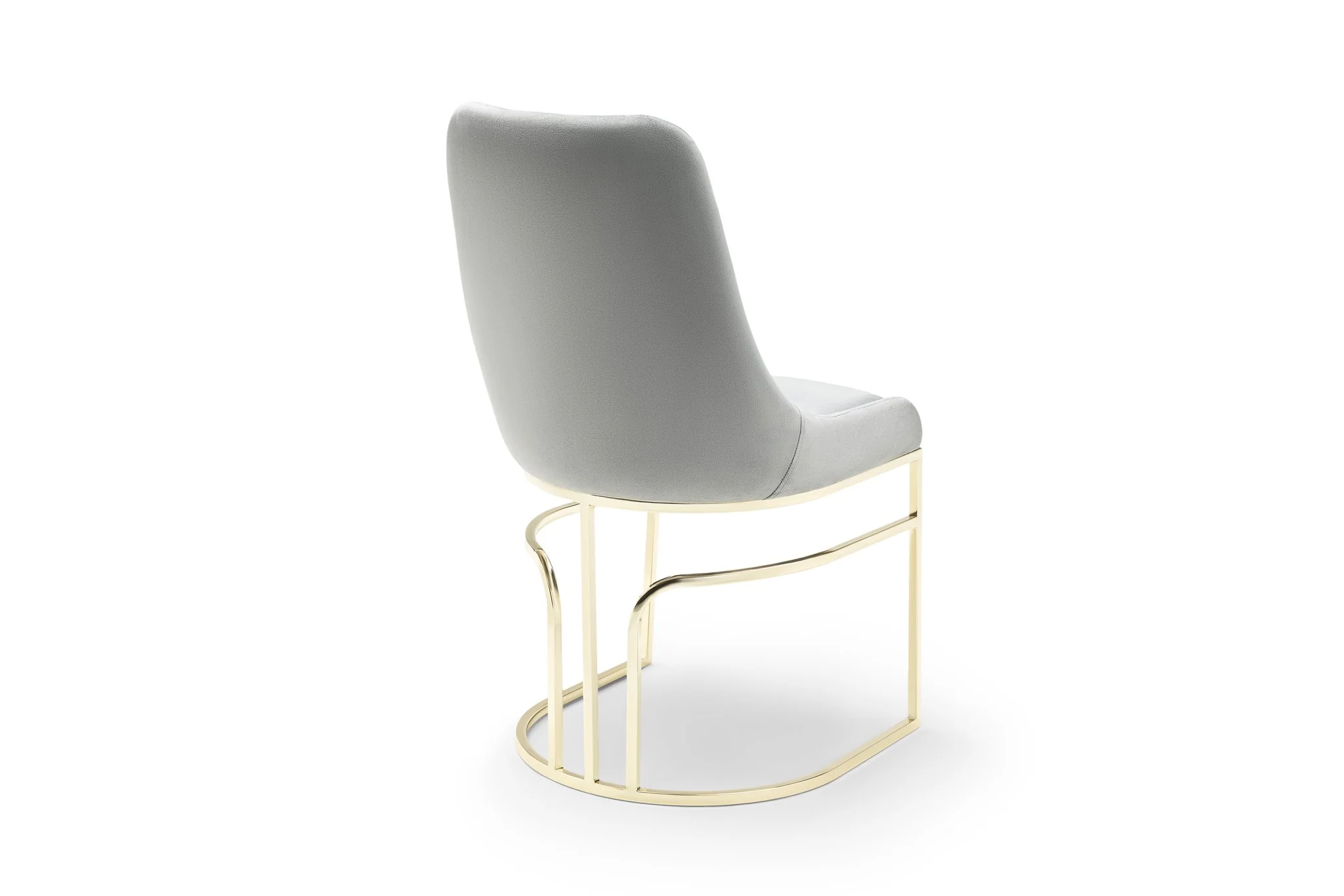 Emrald Gold Legs Gray - 2 Chairs Per Box - Image 4