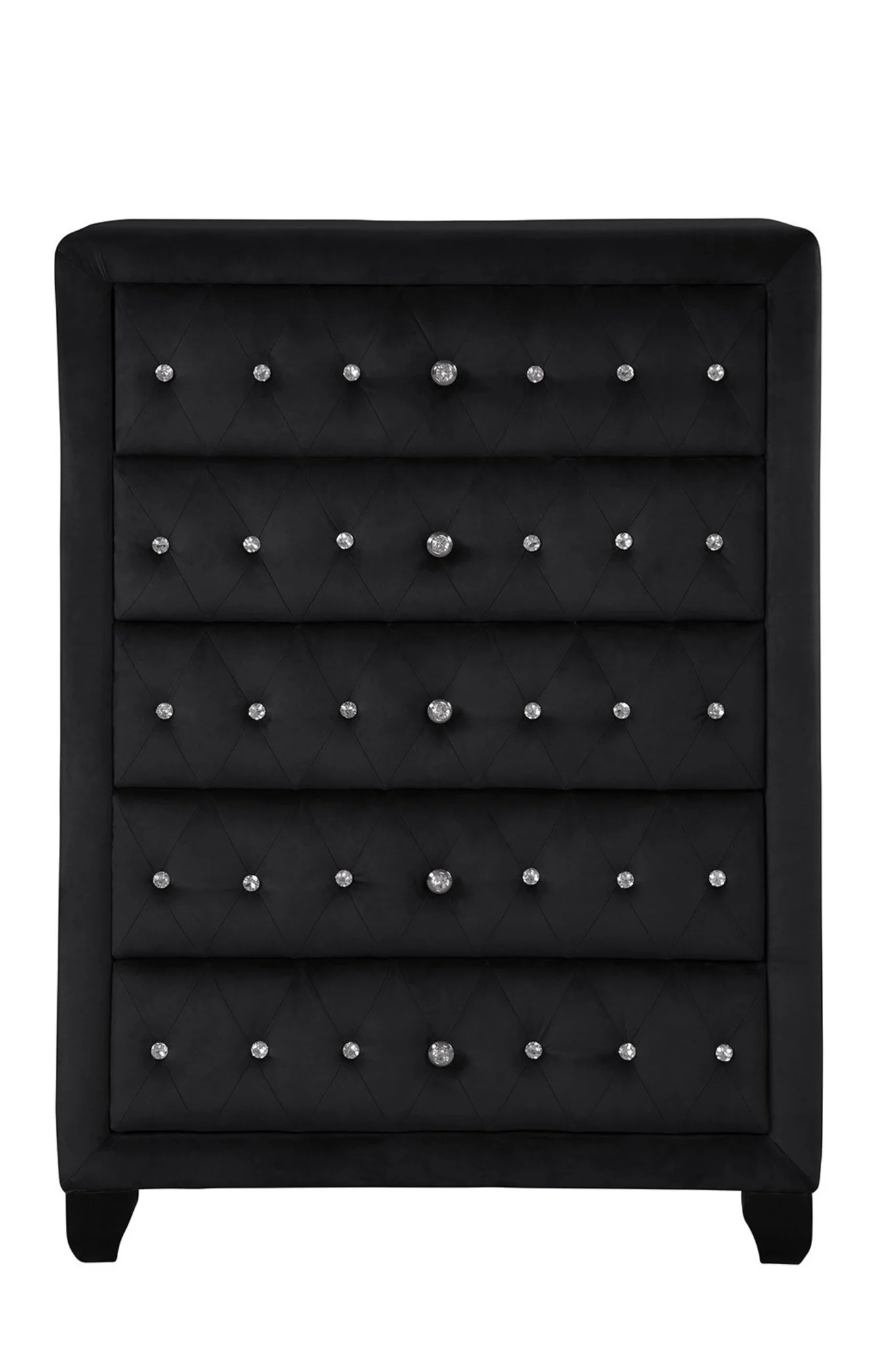 Encore King 5PC Bedroom Set Black - Image 17