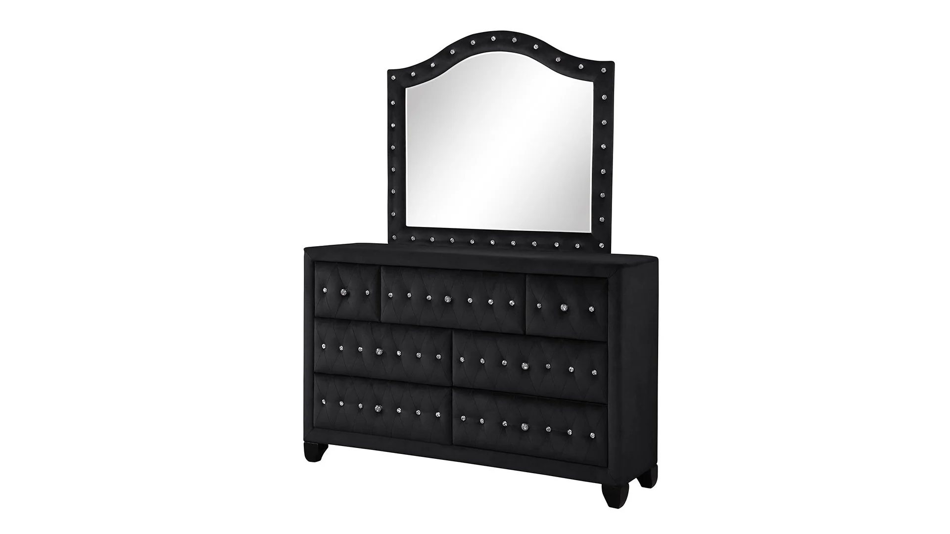 Encore Queen 5PC Bedroom Set Black - Image 8
