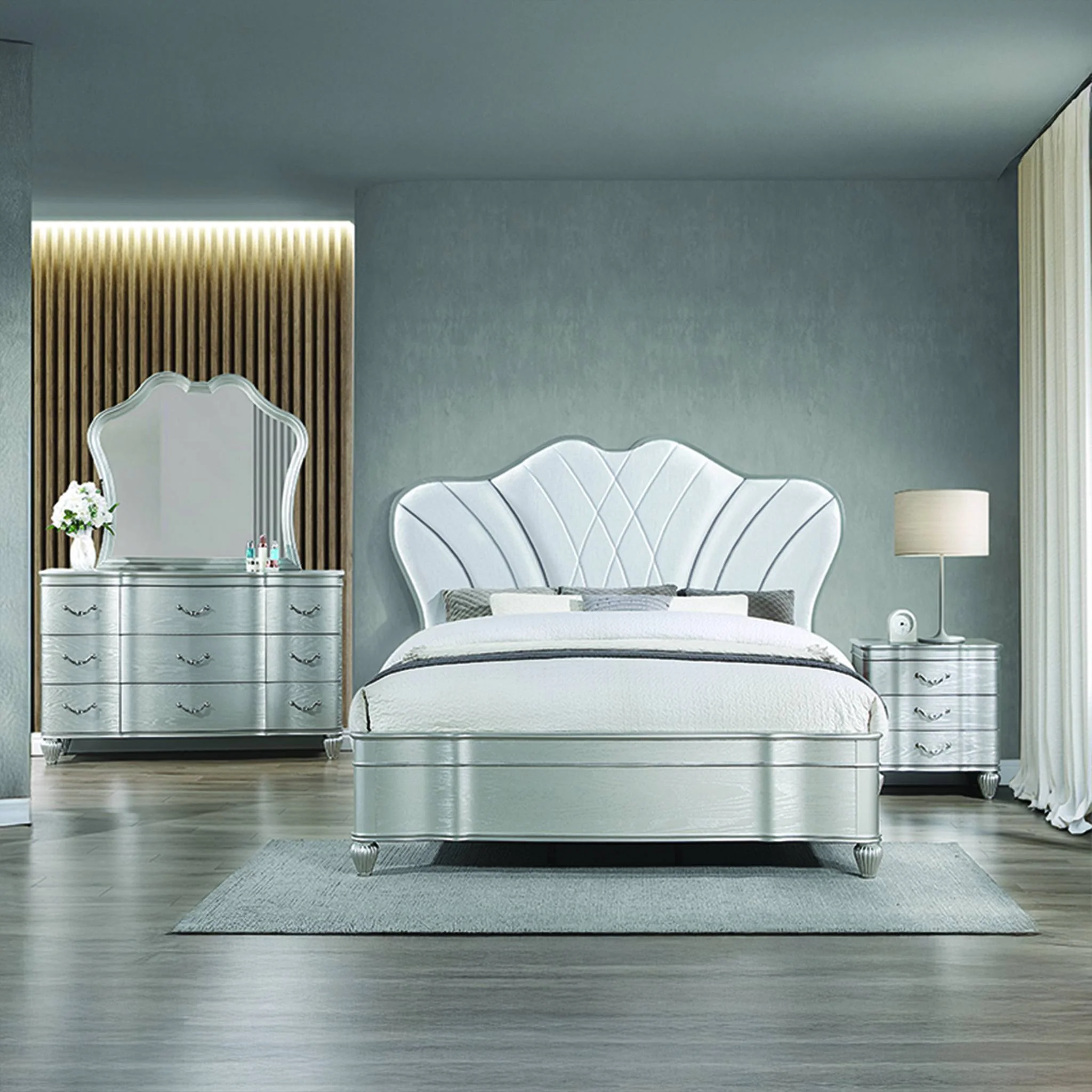 Eros King 4PC Bedroom Set - Image 14