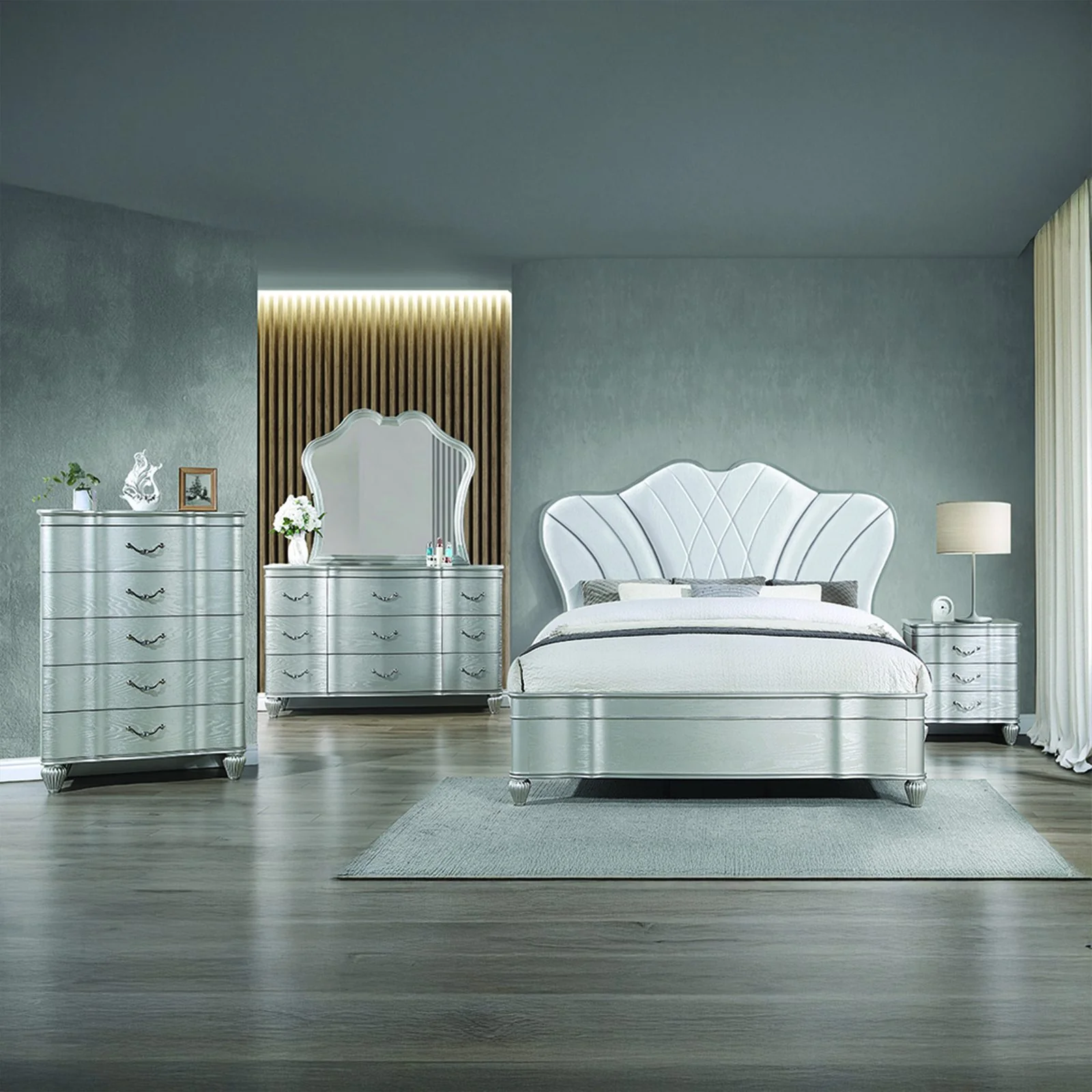 Eros King 5PC Bedroom Set - Image 17