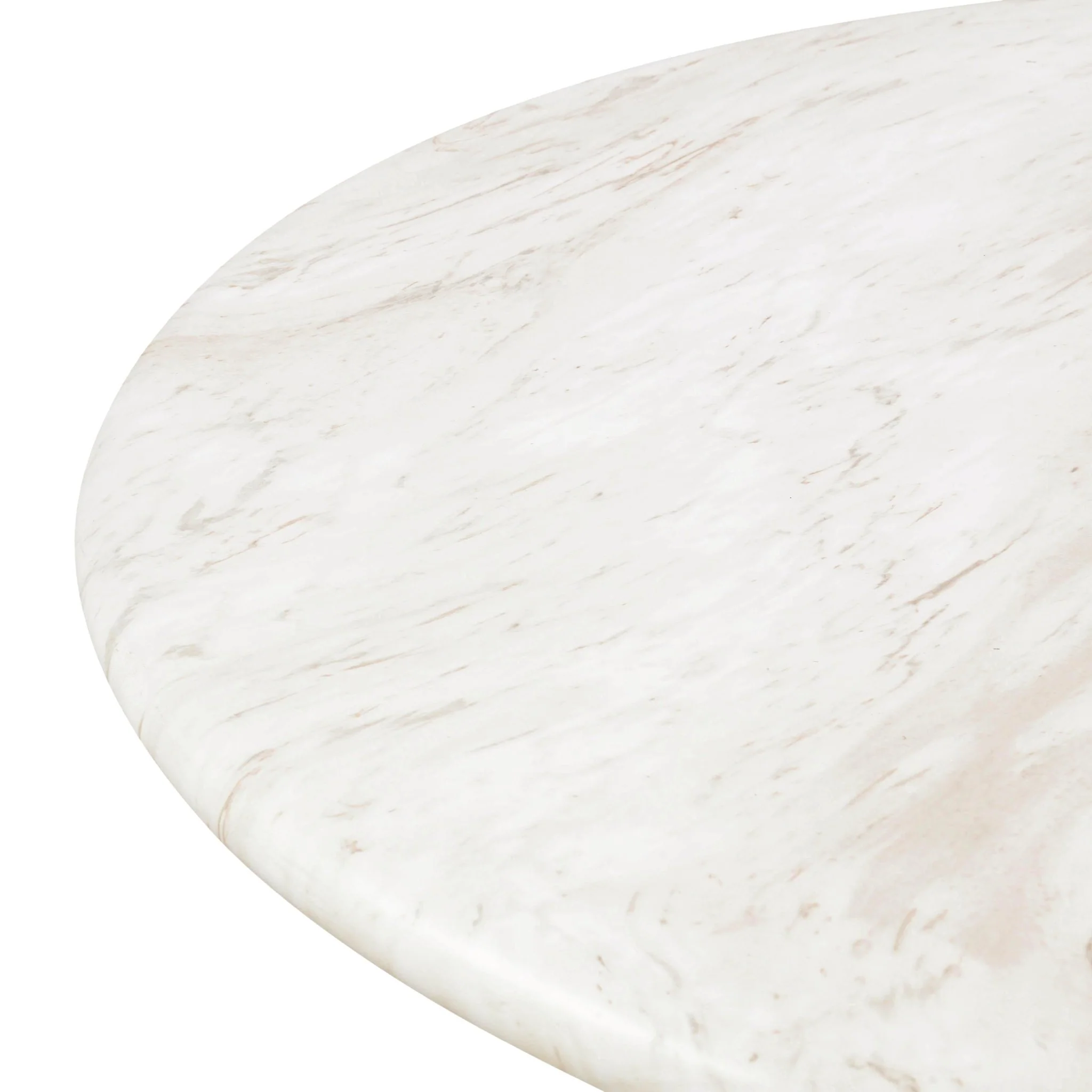 Esme Faux Marble Indoor/Outdoor 48" Round Dining Table - Image 6