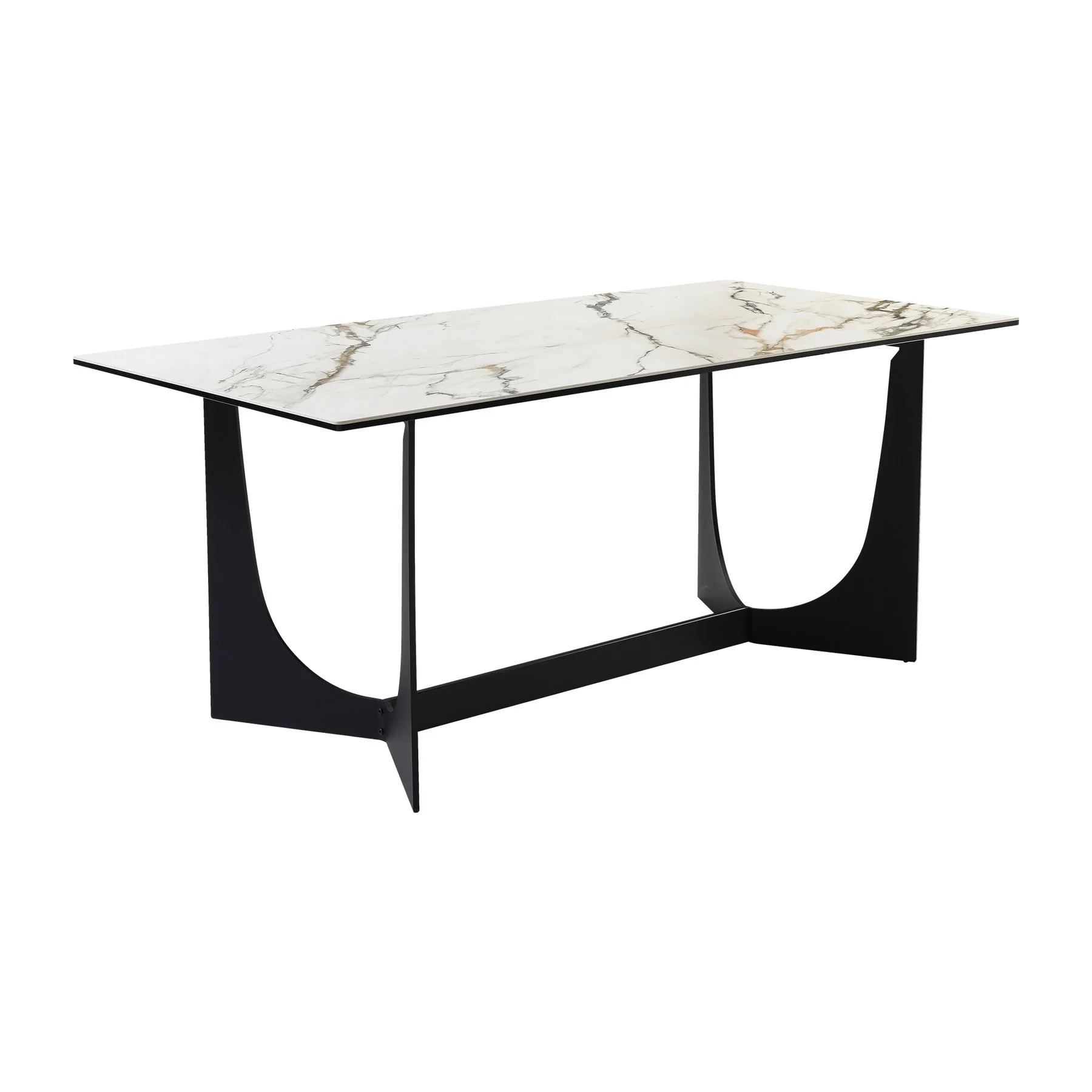 Esme Penny 5 Piece Dining Set with Gray Fabric Chairs - Image 5