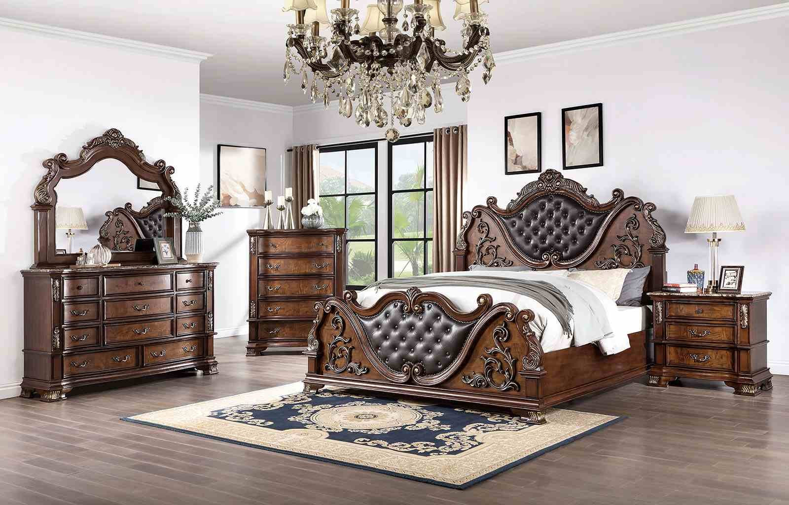 Esparanza Queen Bed, Pearl White - Image 2